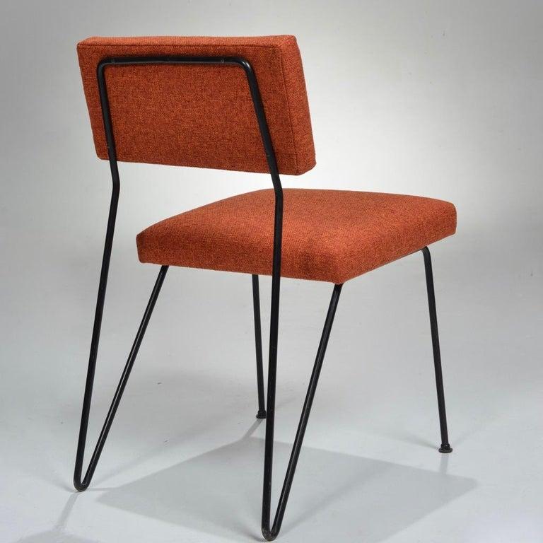 Rare Dorothy Schindele Hairpin Leg Chairs, circa 1949 For Sale 1