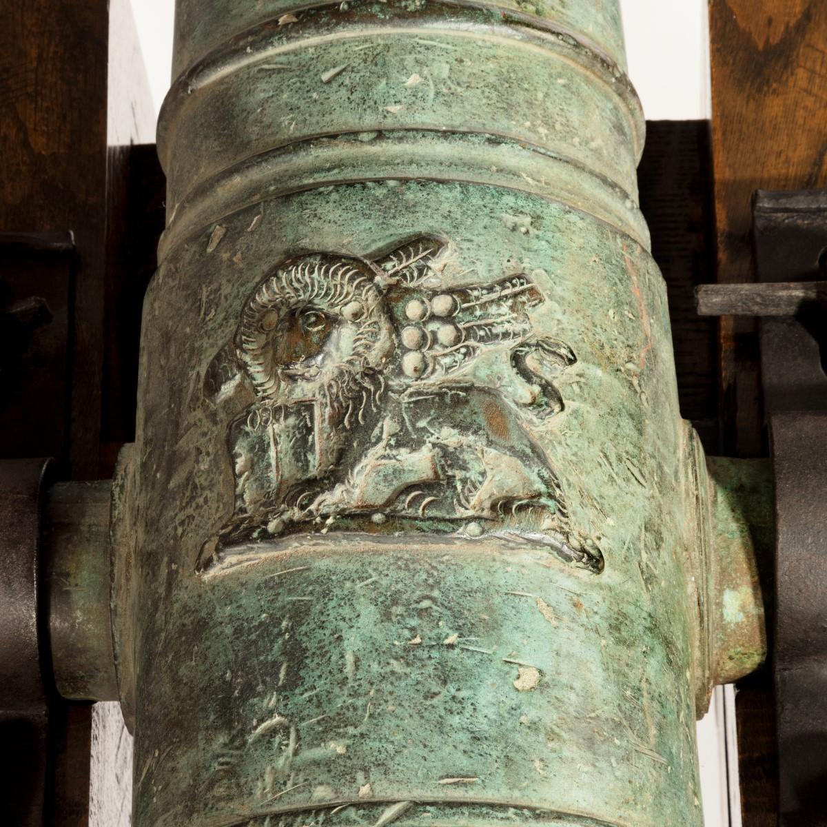 Rare Pair of Early 18th Century Venetian Cannon 8