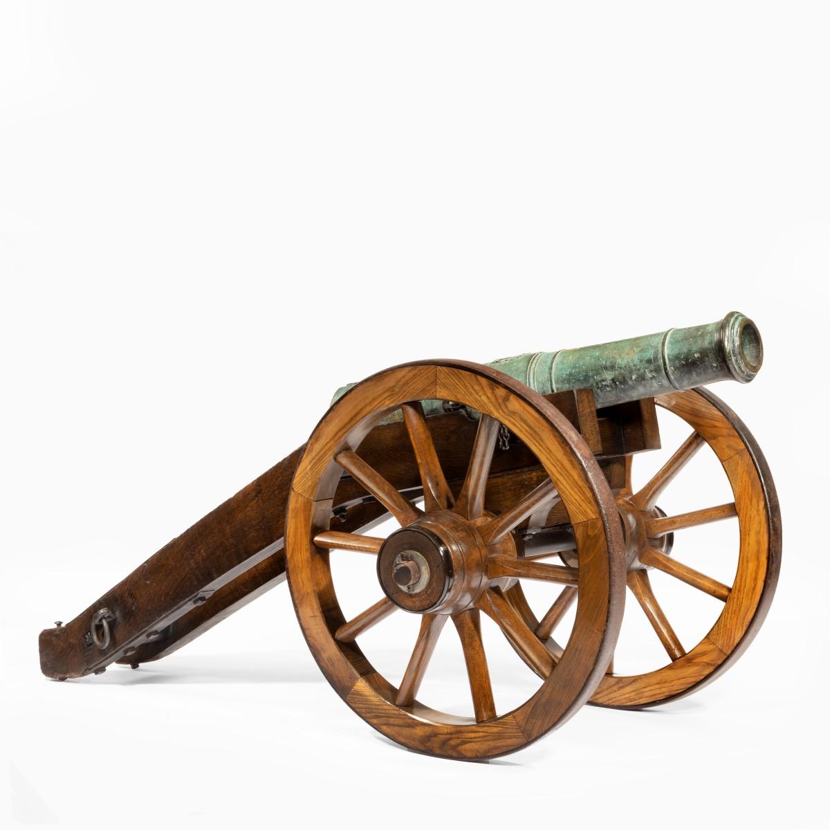 Italian Rare Pair of Early 18th Century Venetian Cannon