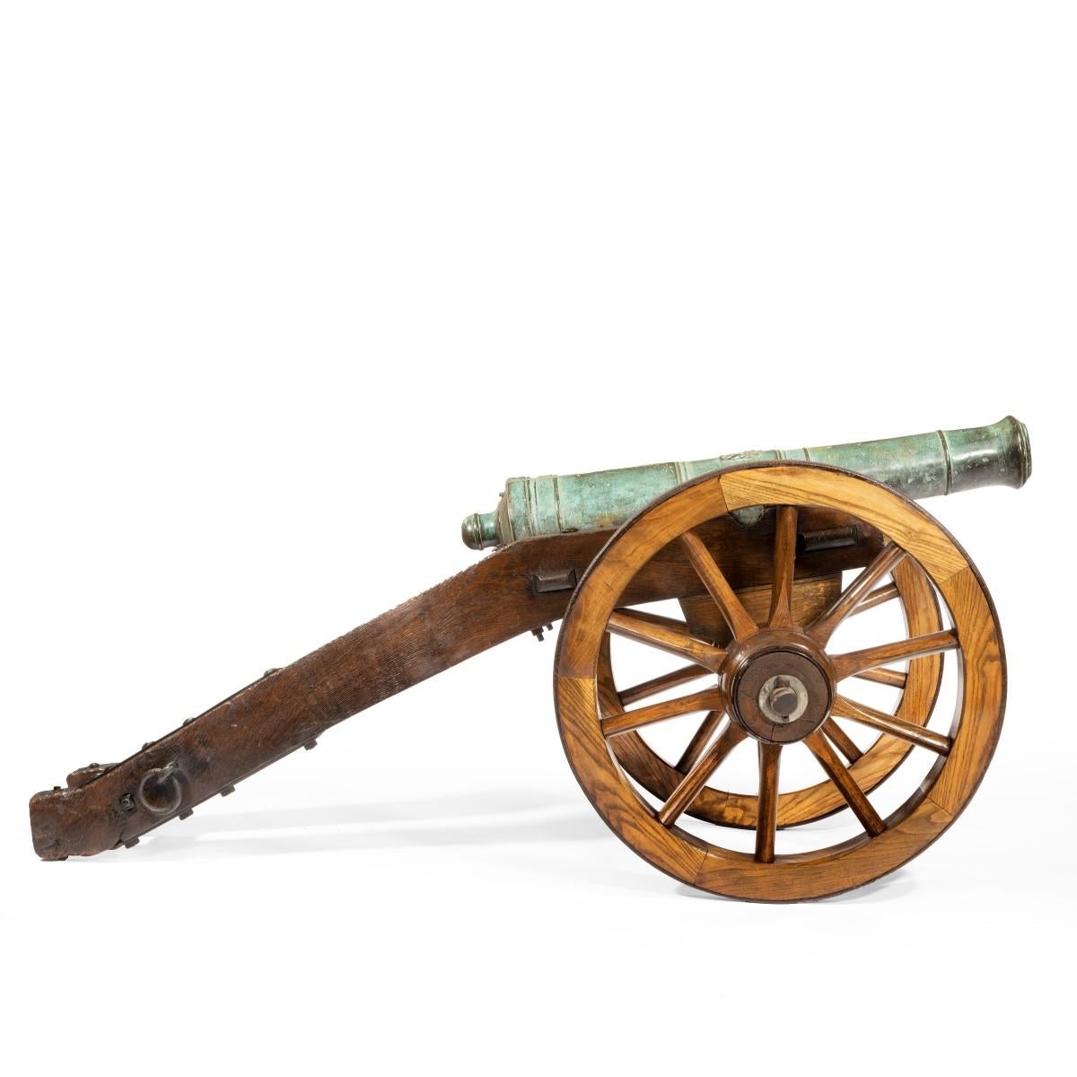 Rare Pair of Early 18th Century Venetian Cannon In Excellent Condition In Lymington, Hampshire