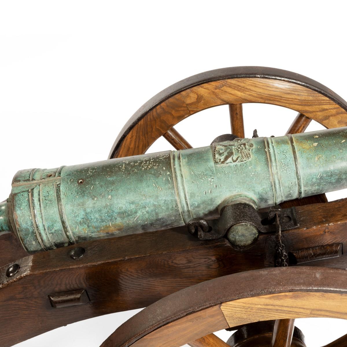 Rare Pair of Early 18th Century Venetian Cannon 1