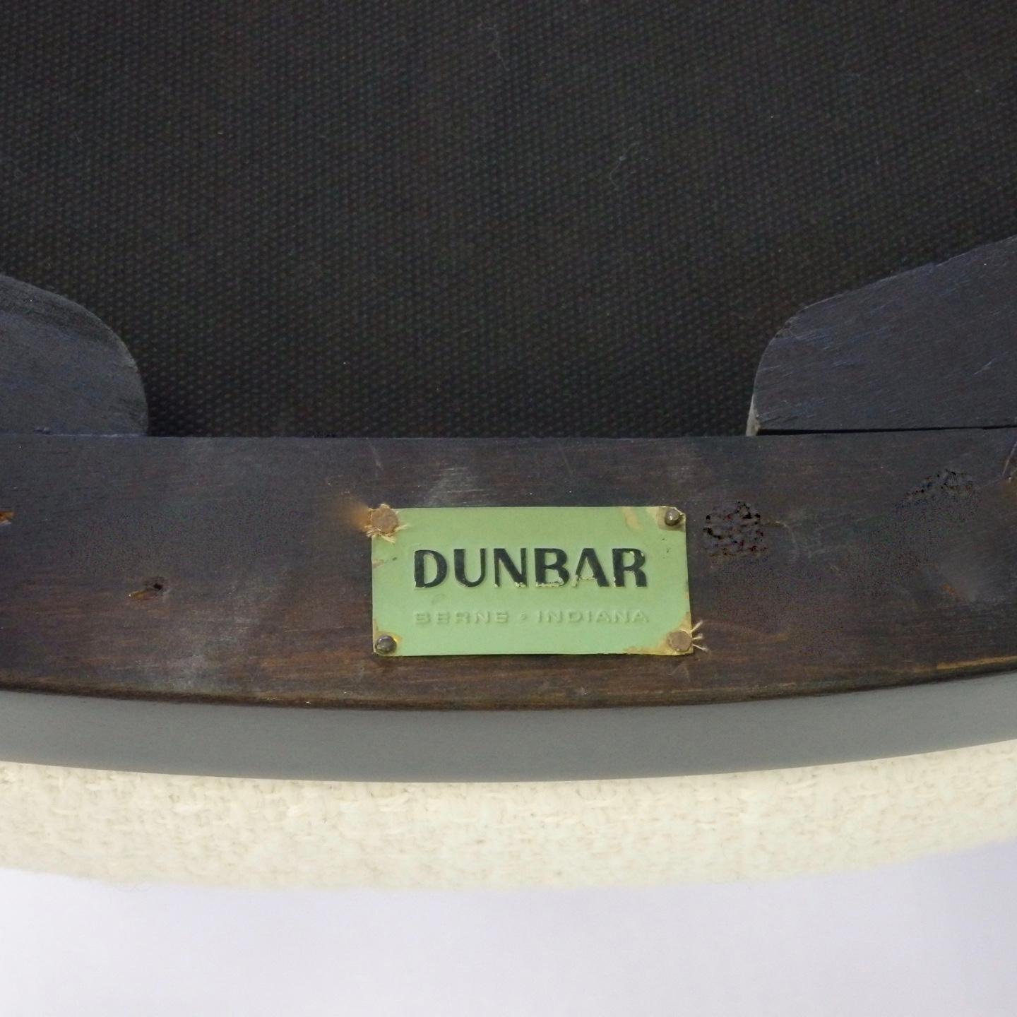 Rare Pair of Edward Wormley for Dunbar Caneback Side Chairs In Excellent Condition In Ferndale, MI