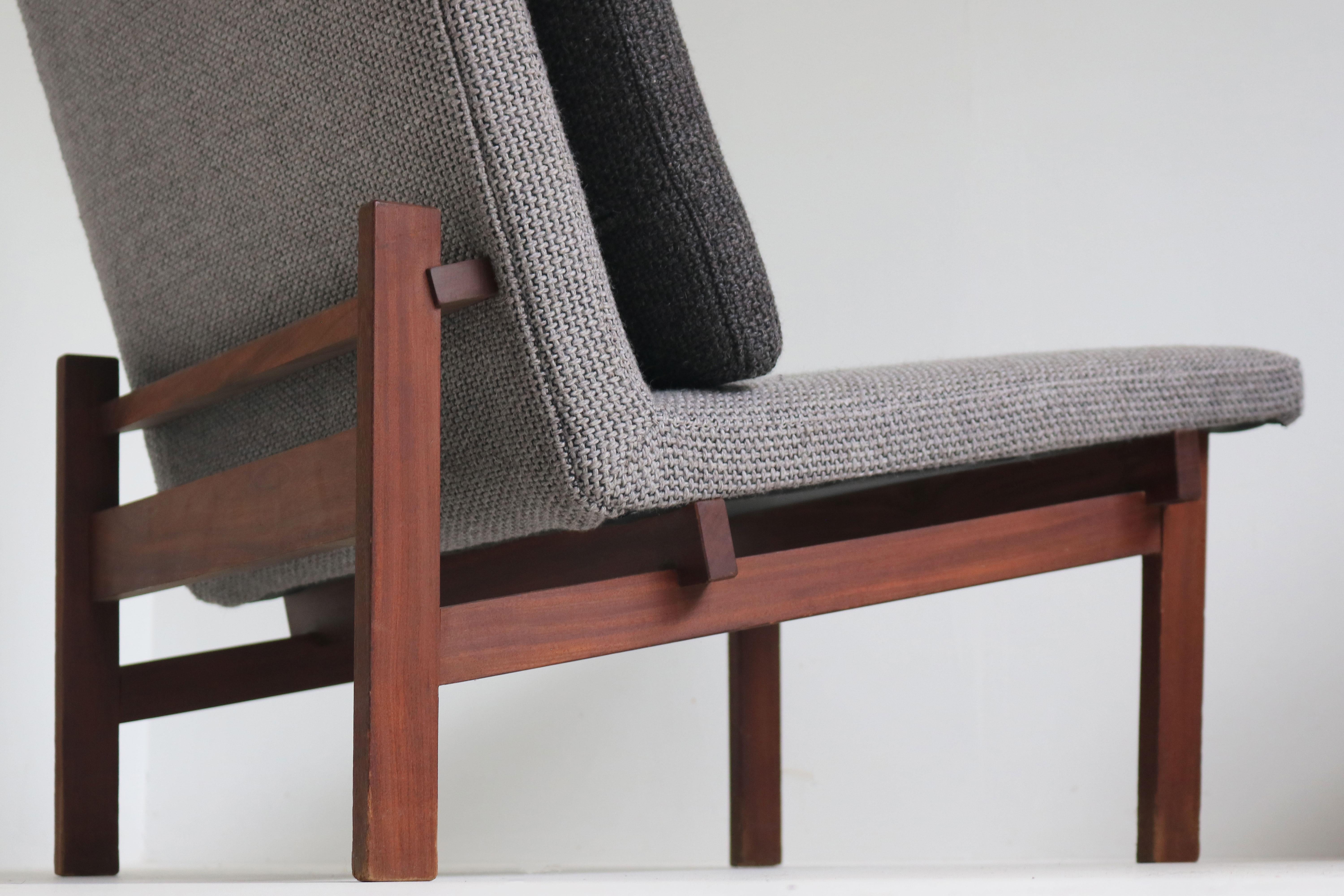 Mid-Century Modern Rare pair of F181 lounge chairs by Kho Liang Le & Theo Ruth for Artifort 1958 For Sale