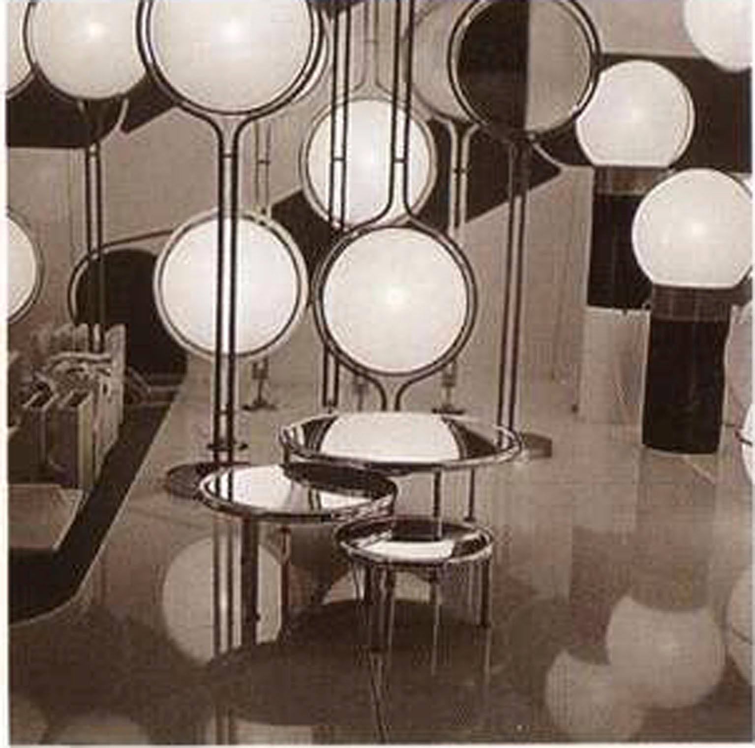 Late 20th Century Rare Pair of Floor Lamps by Garrault and Delord, France, 1971