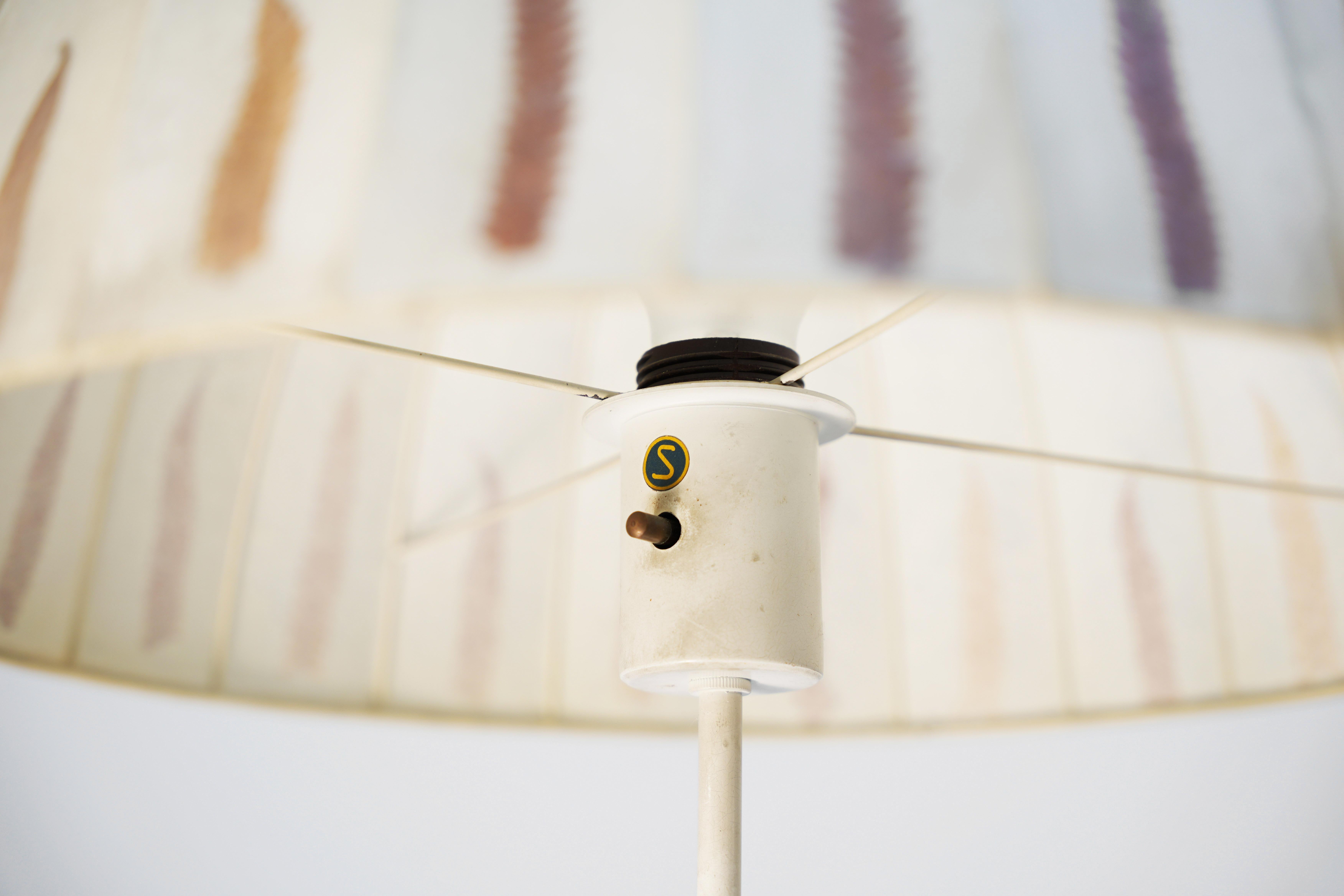 Acier Paire de lampadaires rares de Hans Agne Jakobsson pour Markaryd, années 1960 en vente