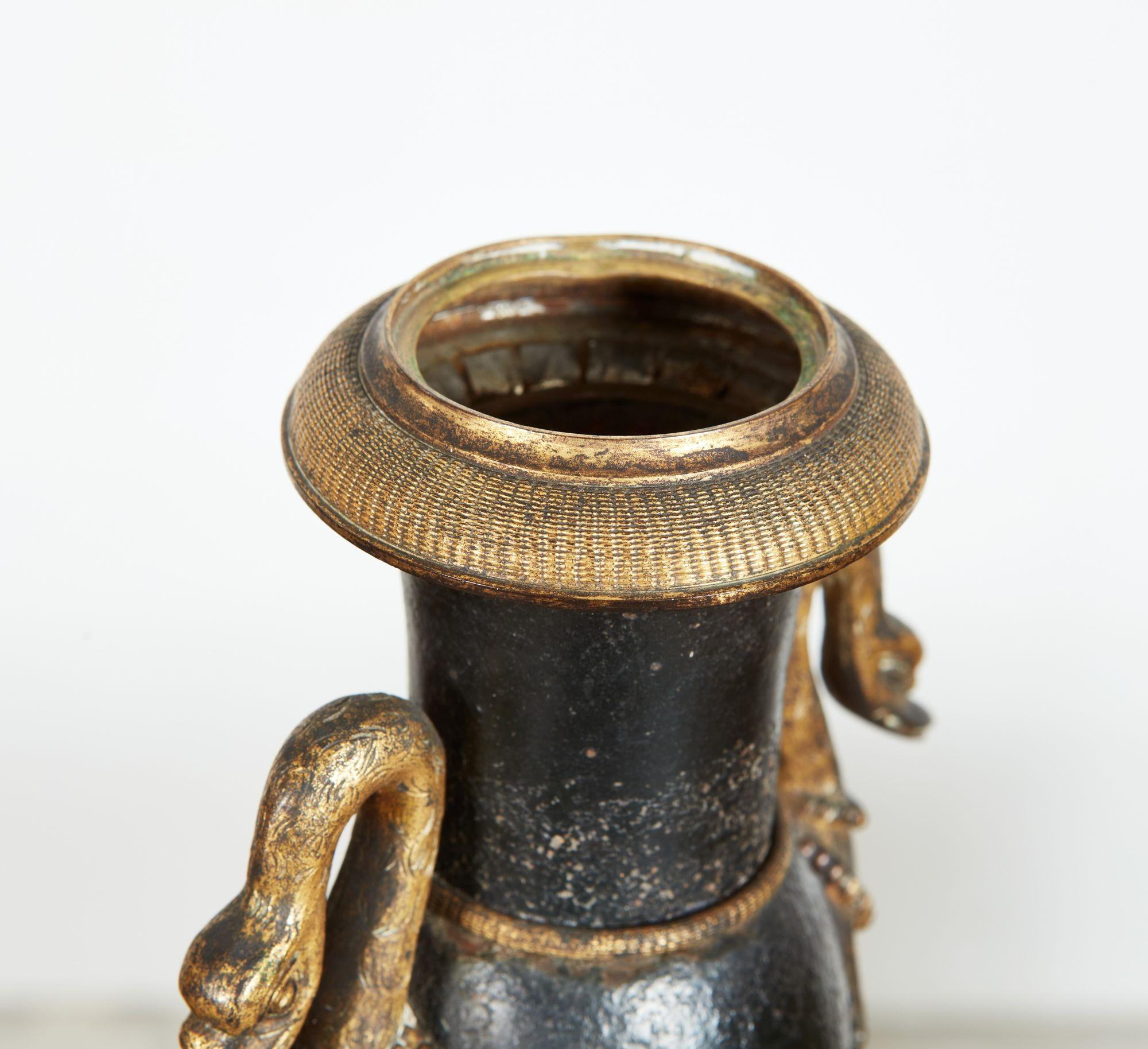 Rare Pair of French 18th c. Tole Lamps For Sale 6
