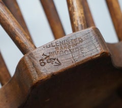 Seltene Paar vollständig gestempelt viktorianischen 1840 Hoop Back Windsor Stühle High Wycombe