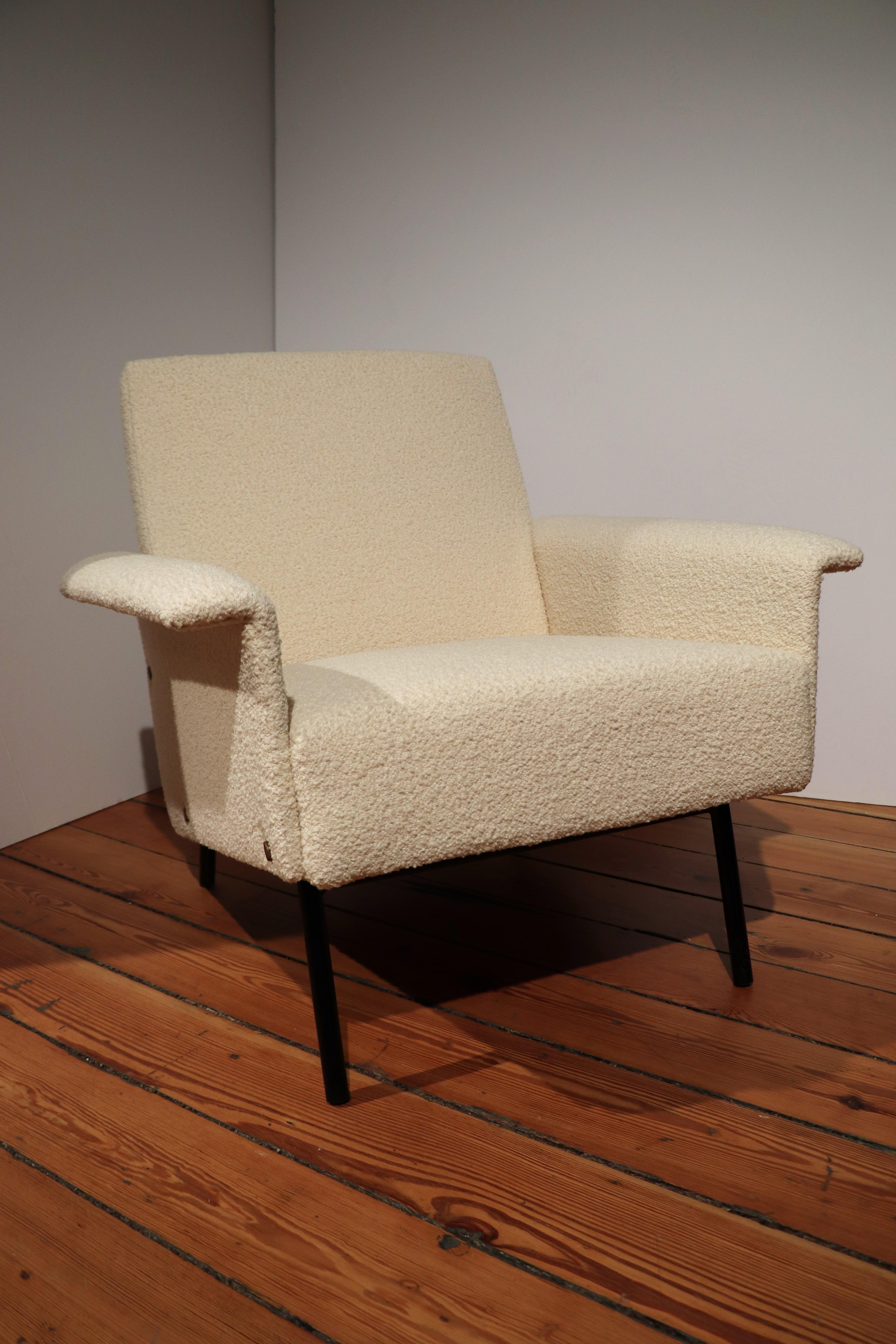 French Rare Pair of G10 Armchairs by Pierre Guariche, France, 1955