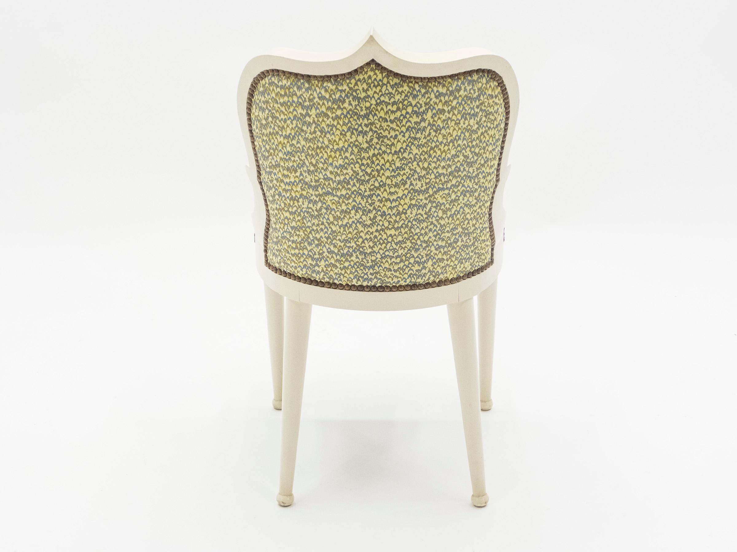 Rare Pair of Garouste & Bonetti ‘Palace’ Dining Chairs, 1980 6