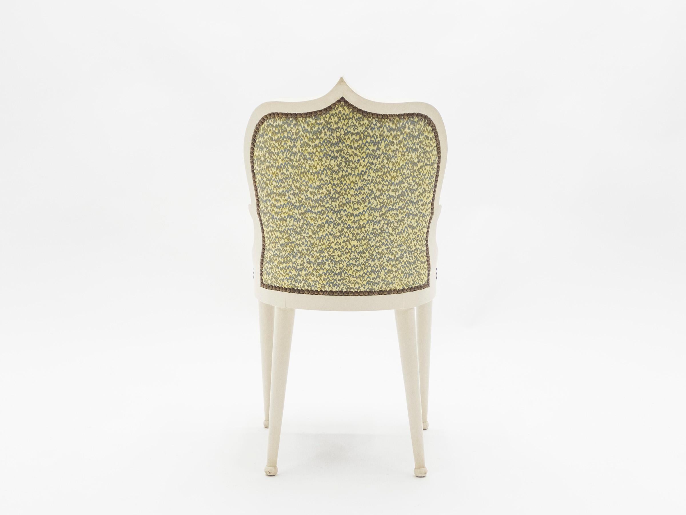 Rare Pair of Garouste & Bonetti ‘Palace’ Dining Chairs, 1980 1