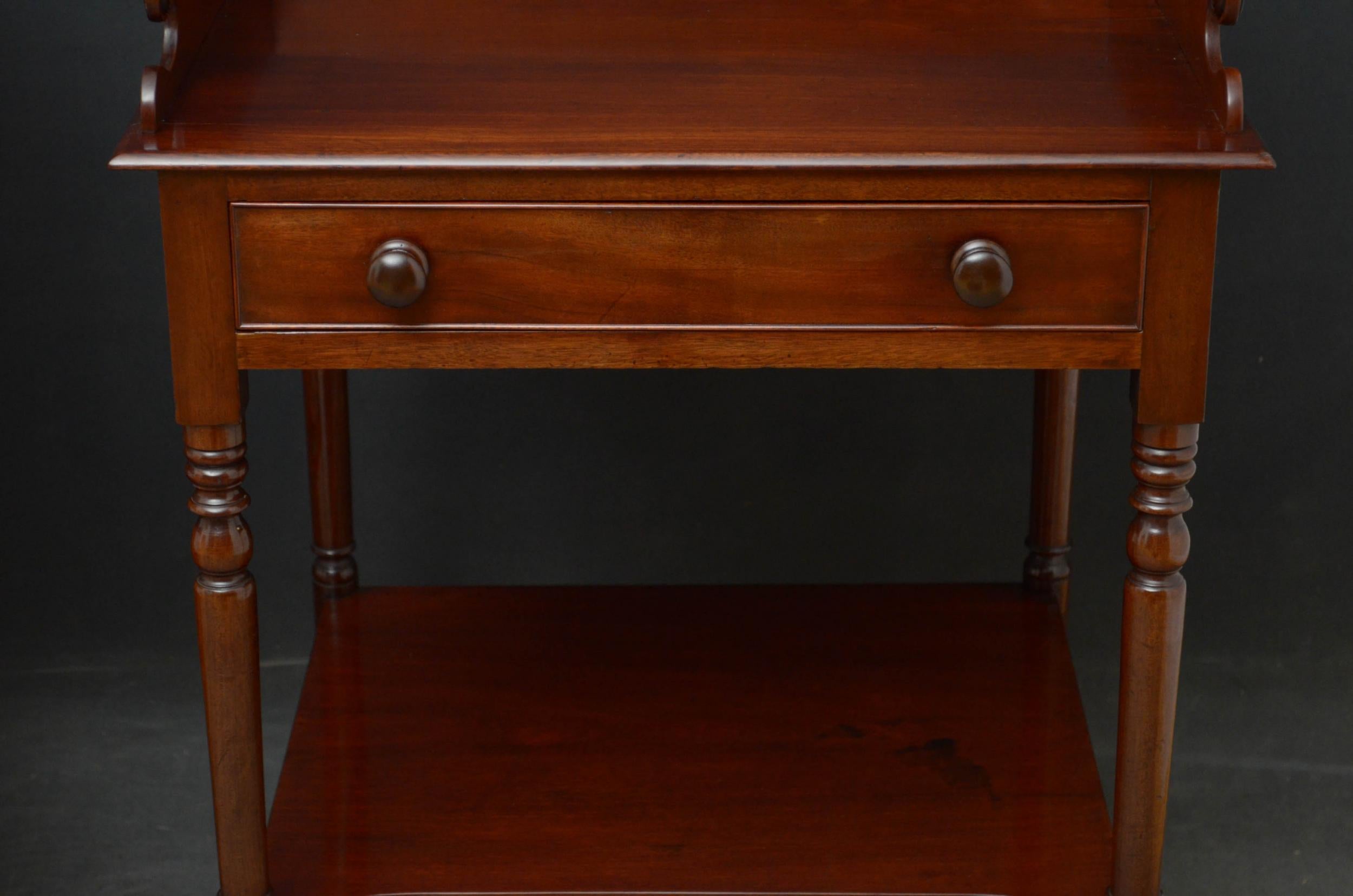 Rare Pair of Georgian Washstands / Bedside Tables 4