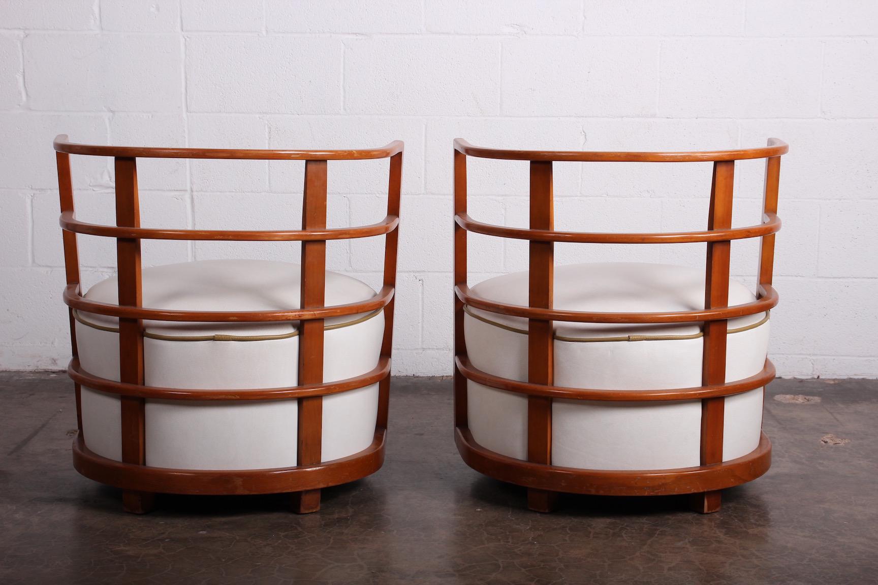 Rare Pair of Gilbert Rohde Chairs for Herman Miller, 1934 9