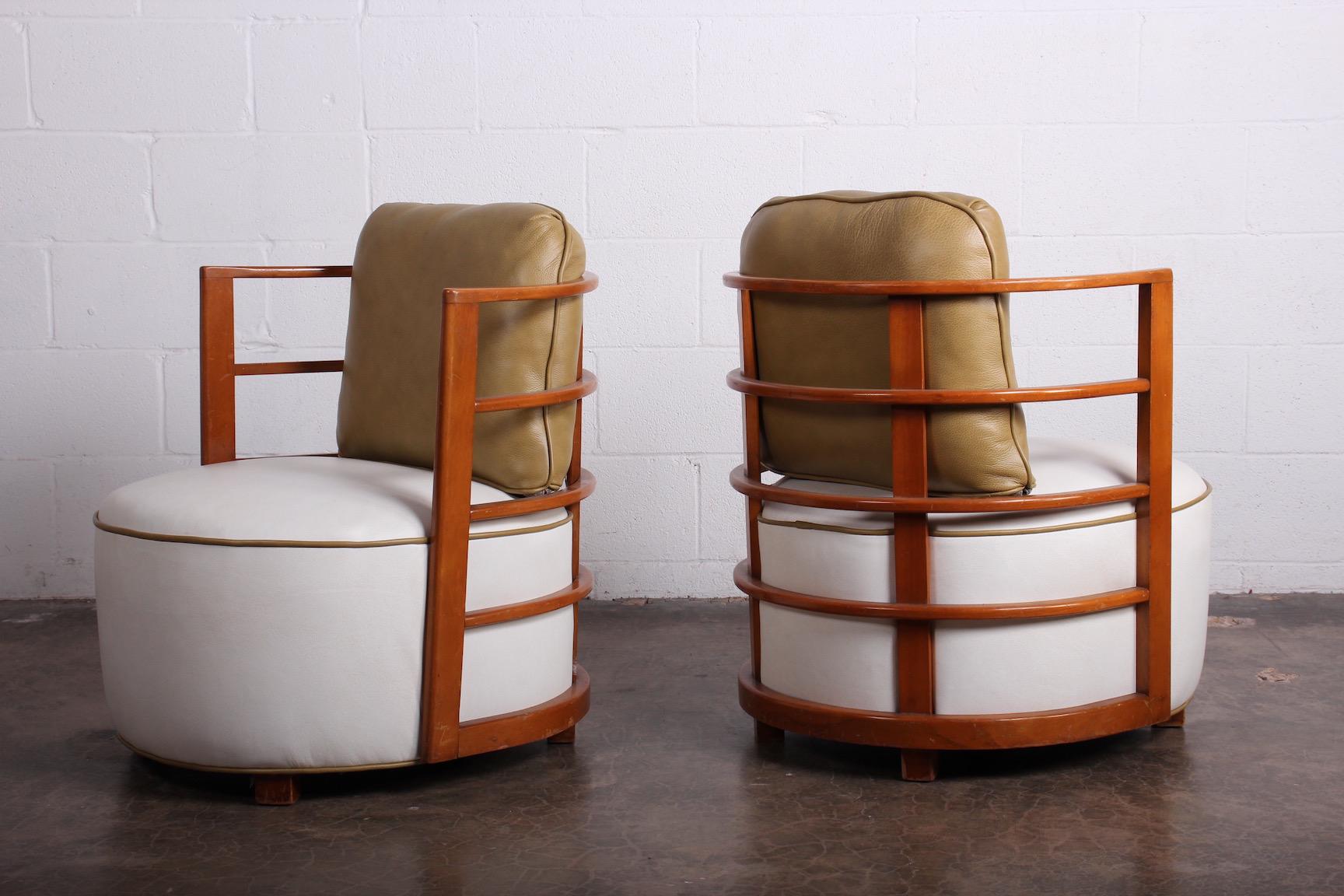 Rare Pair of Gilbert Rohde Chairs for Herman Miller, 1934 10