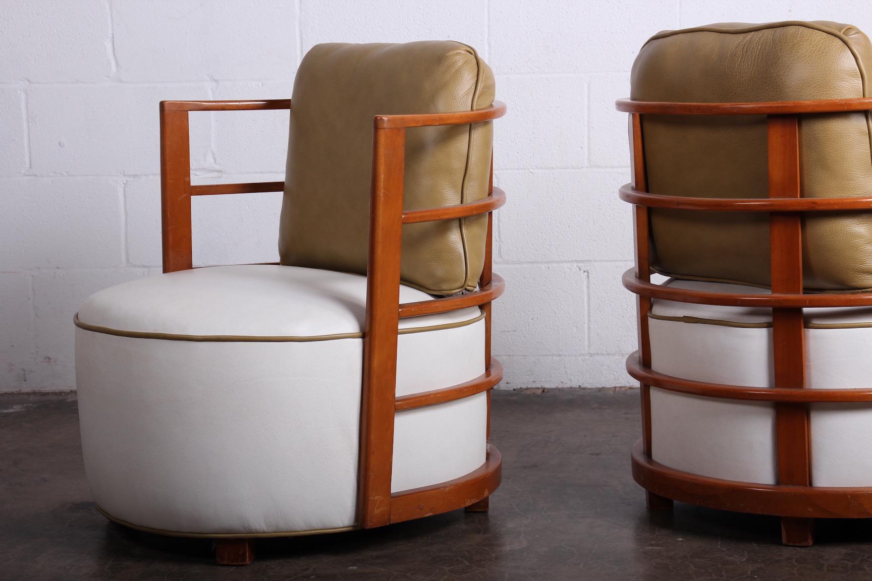 Rare Pair of Gilbert Rohde Chairs for Herman Miller, 1934 11