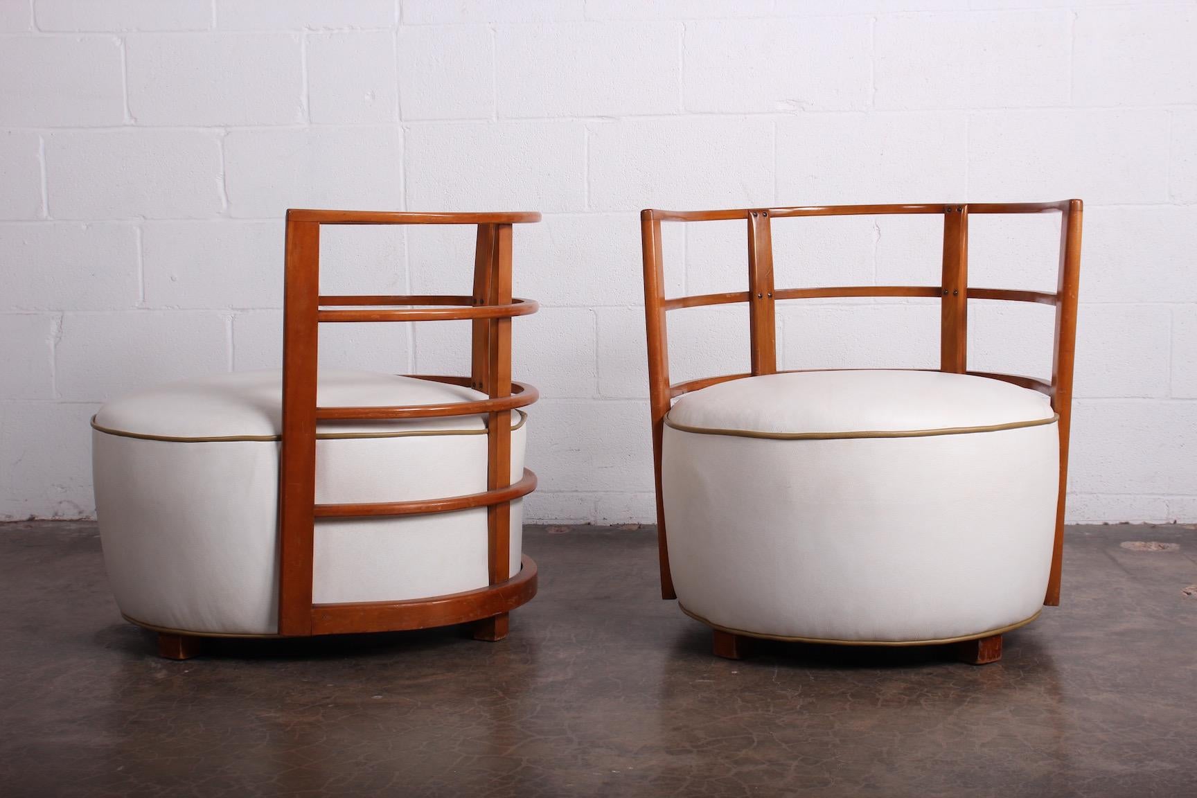 Rare Pair of Gilbert Rohde Chairs for Herman Miller, 1934 4