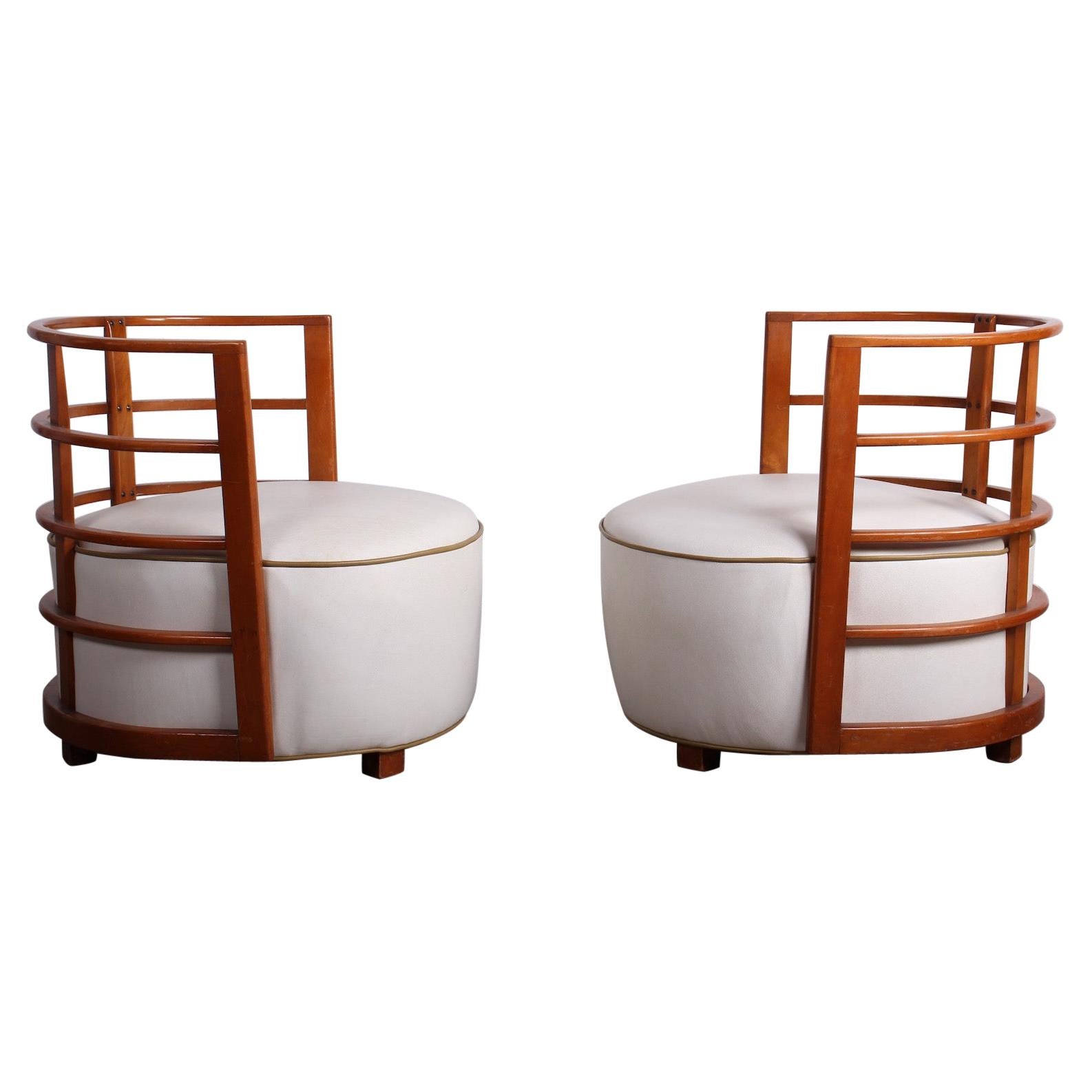 Rare Pair of Gilbert Rohde Chairs for Herman Miller, 1934