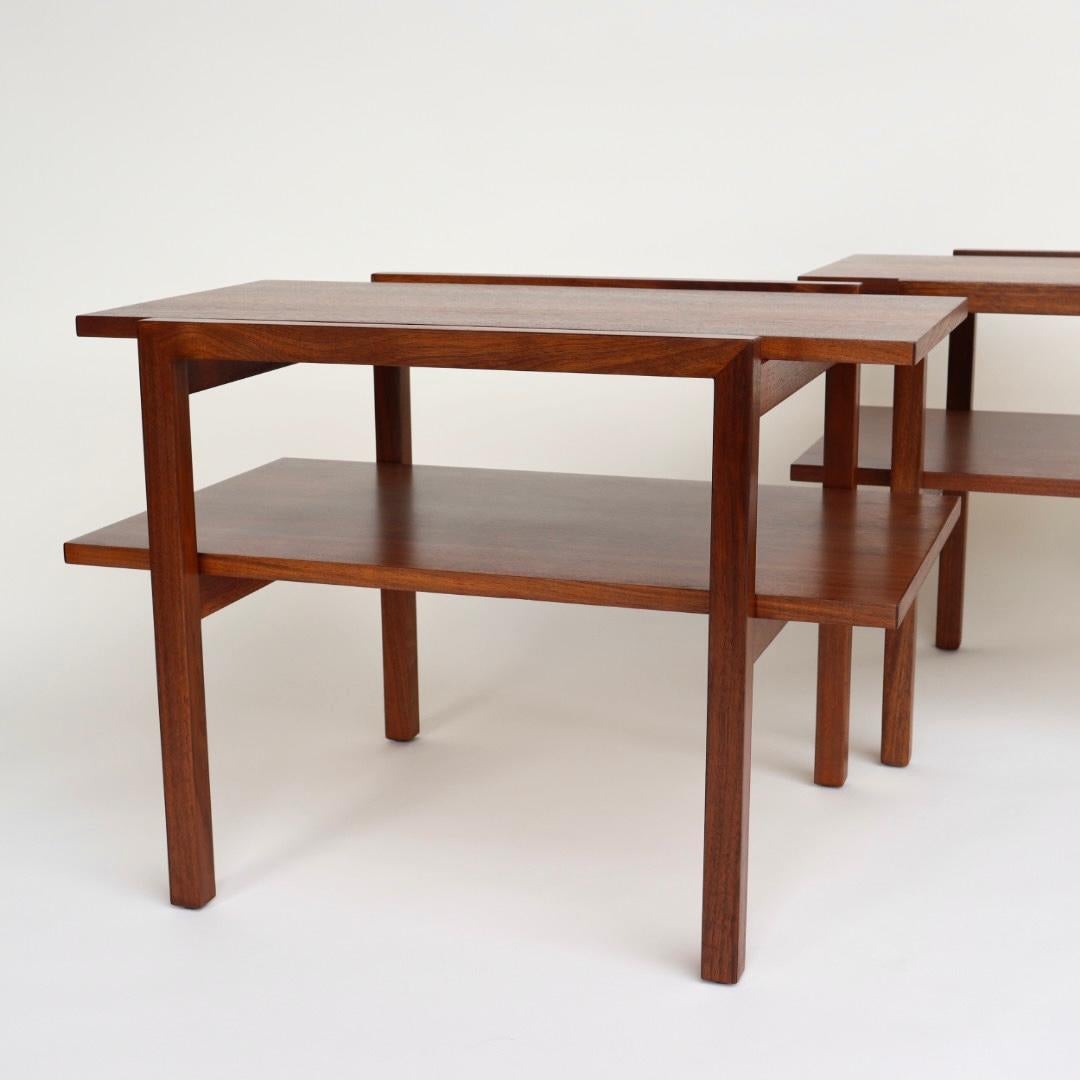 American Rare Pair of Greta Grossman End Tables for Glenn of California