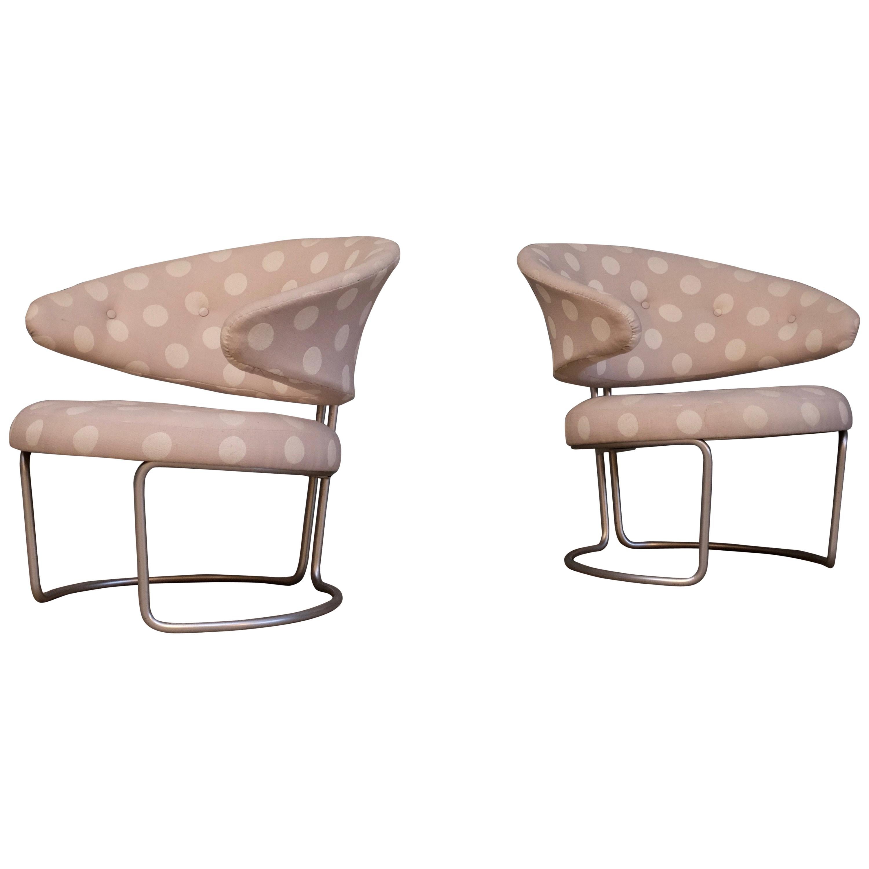 Rare Pair of Grete Jalk Easy Chairs, 1960s