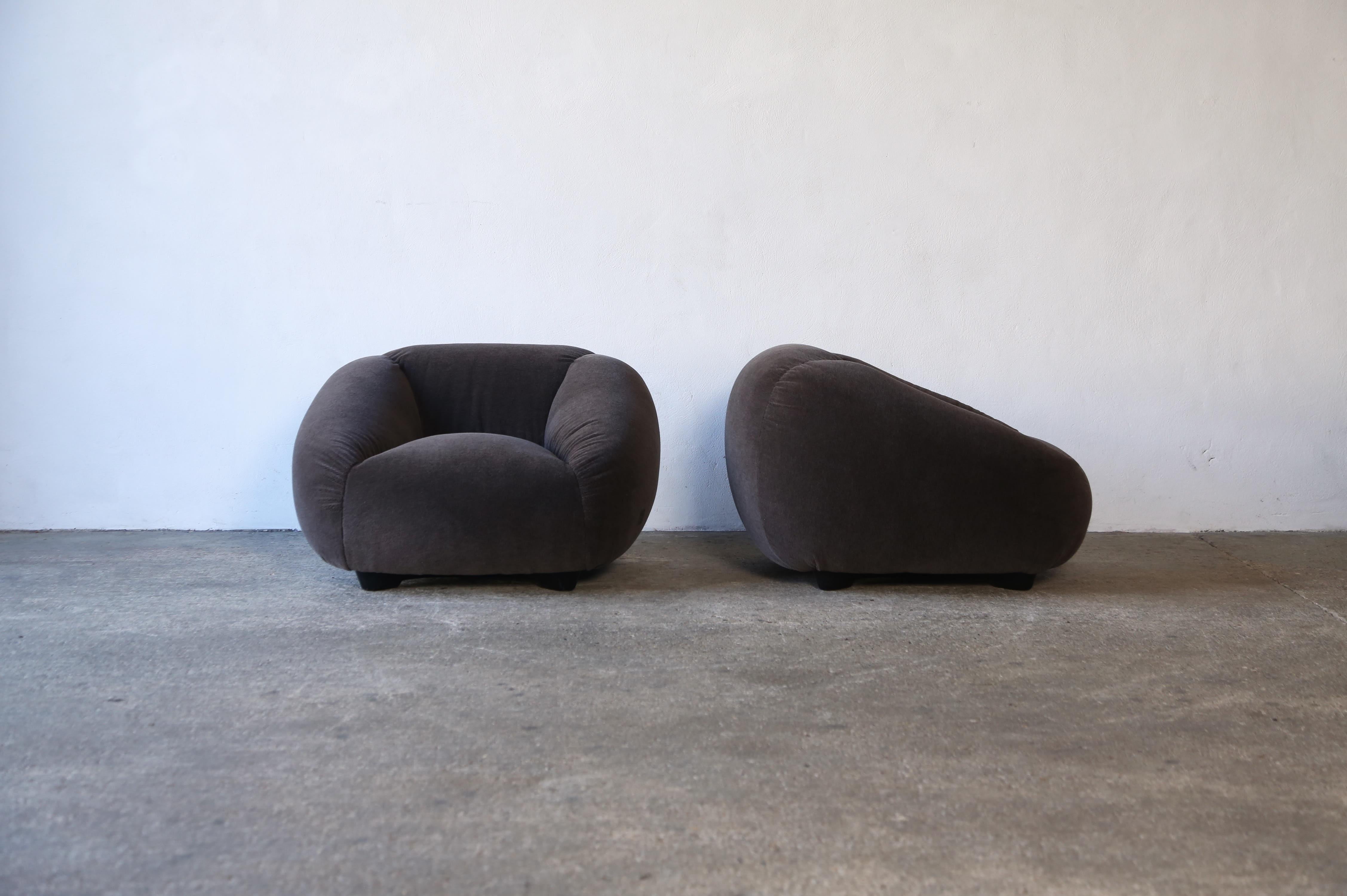 Rare Pair of Gruppo / Studio G14 T.E.E. Chairs, Italy, 1970s For Sale 1