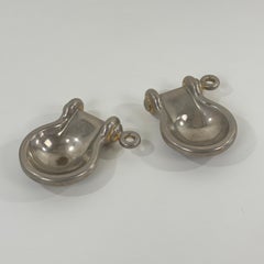 Rare Pair of Gucci Vide-Poche / Valet Trays or Ashtrays, Aldo Gucci, Early 1950s