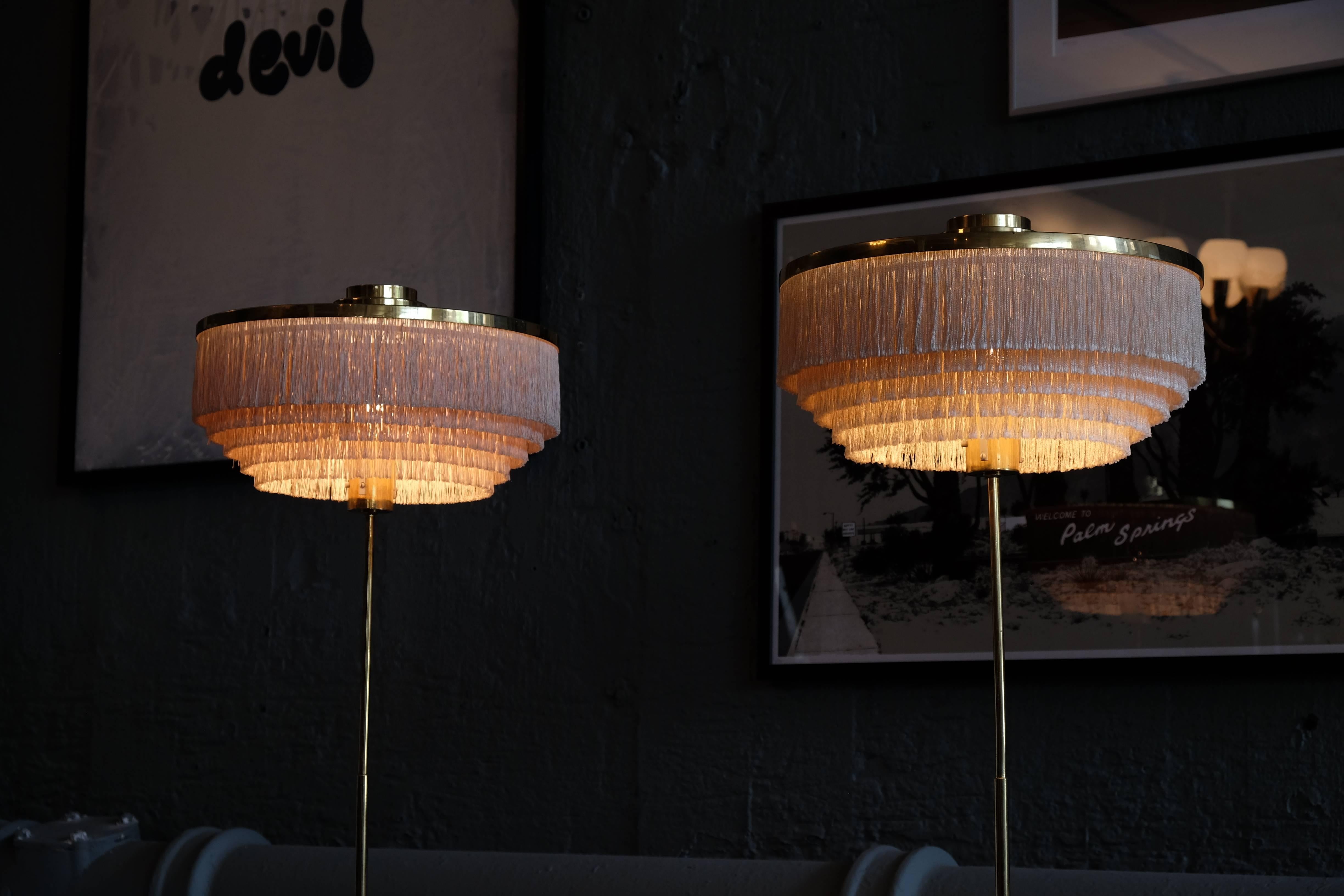 Rare Pair of Hans-Agne Jakobsson Floor Lamp Model G-110, 1960s 2
