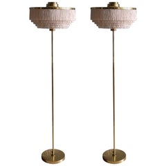 Rare Pair of Hans-Agne Jakobsson Floor Lamp Model G-110, 1960s
