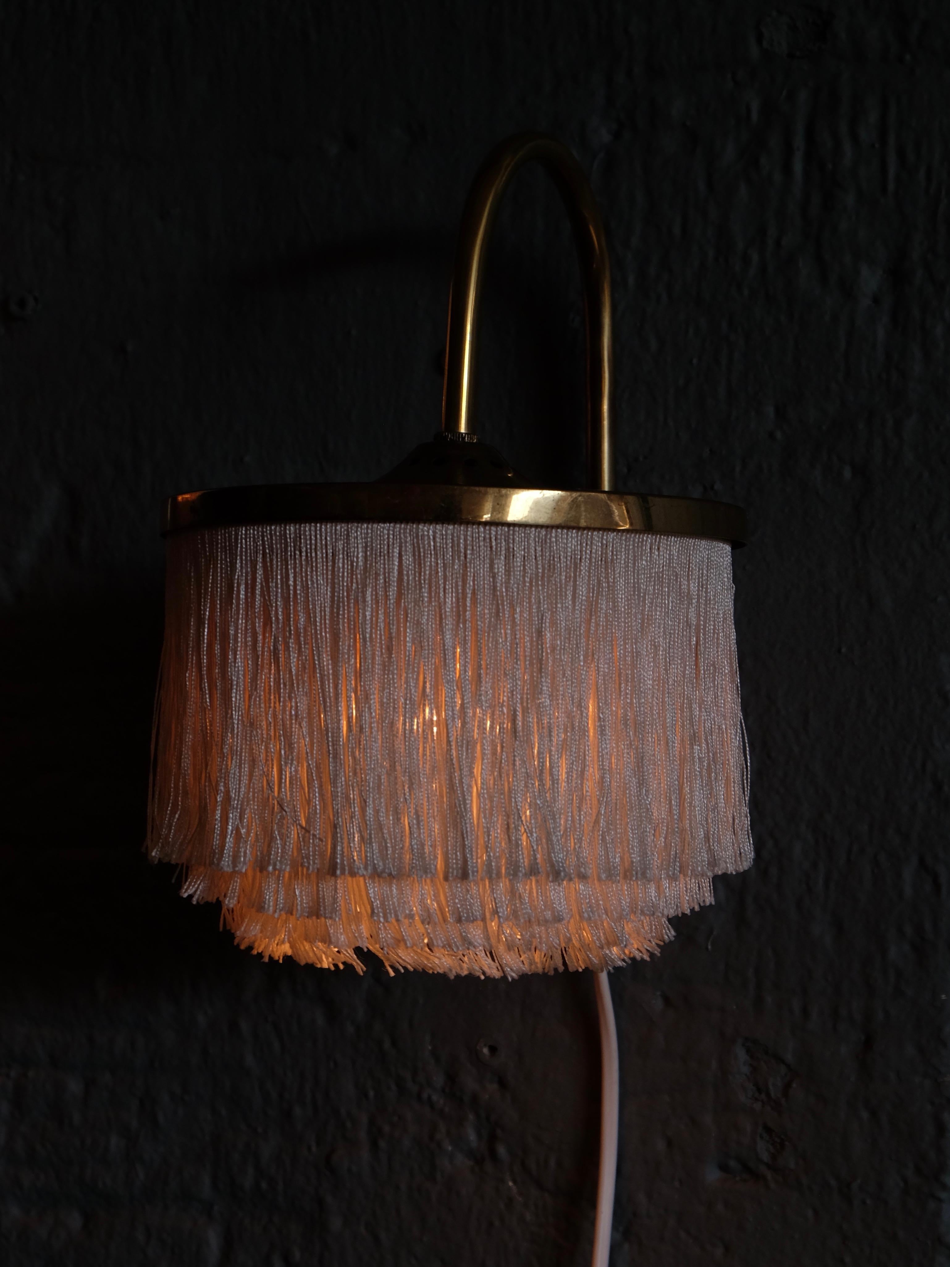Brass Rare Pair of Hans-Agne Jakobsson V271 Wall Lights, 1960s