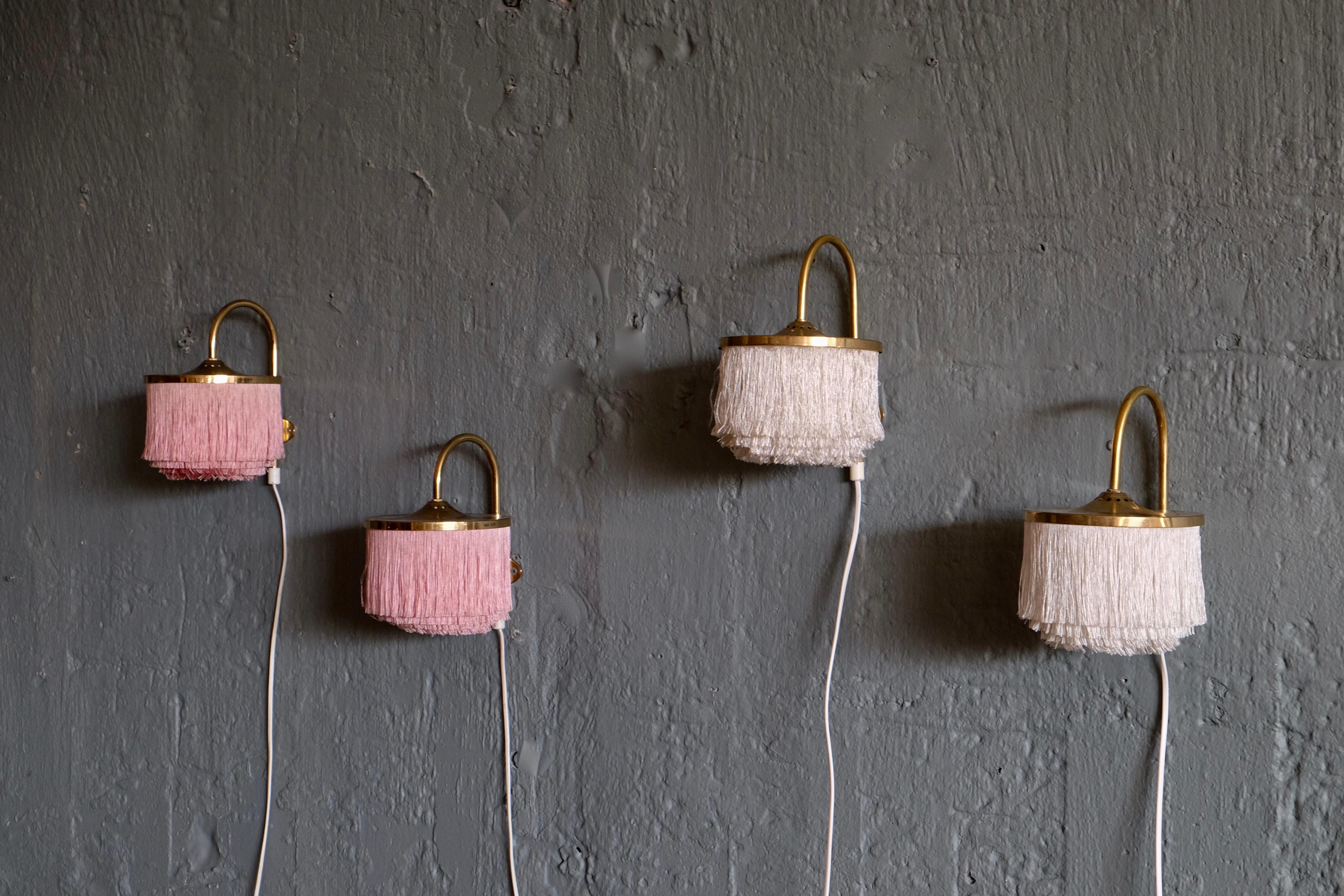 Rare Pair of Hans-Agne Jakobsson V271 Wall Lights, 1960s 1