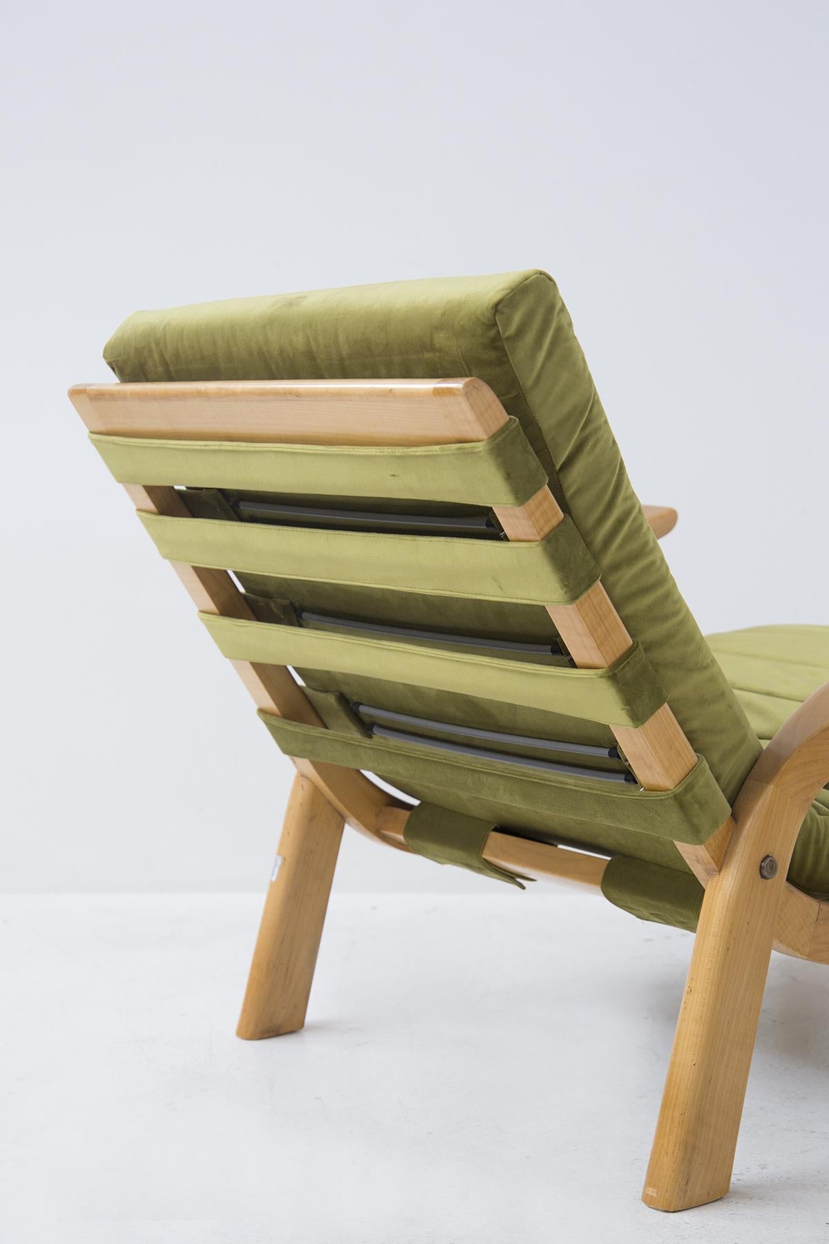Mid-Century Modern Rare Armchairs G. Pulitzer and G.Lacht, published For Sale