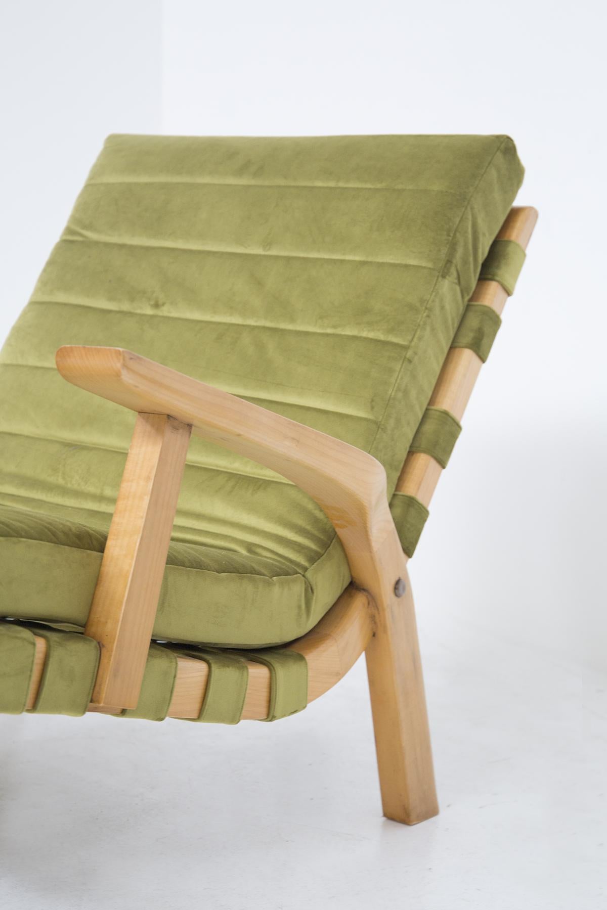 Rare Armchairs G. Pulitzer and G.Lacht, published In Good Condition For Sale In Milano, IT