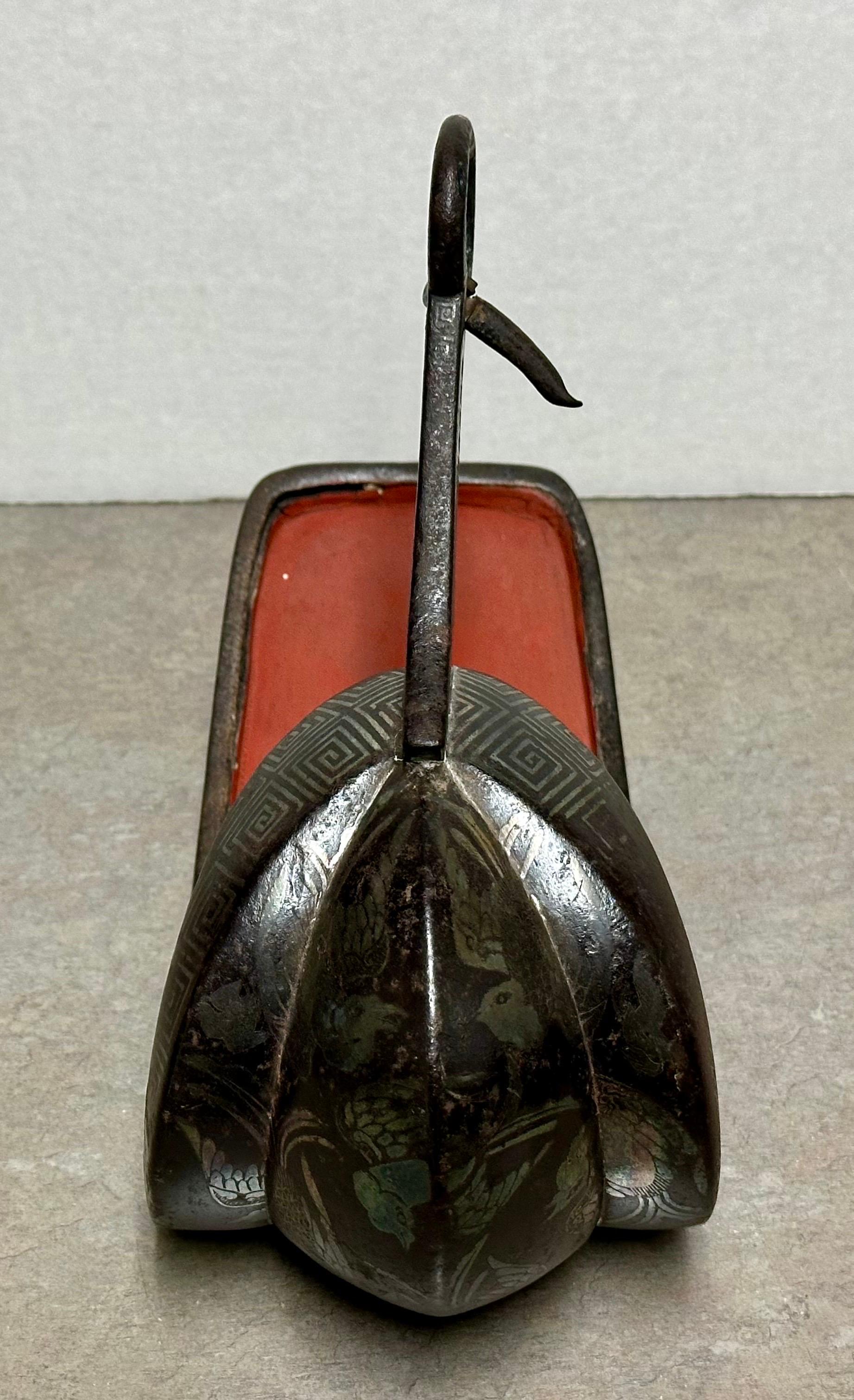 Rare Pair of Japanese Samurai Abumi (Stirrups) from the Edo Period For ...