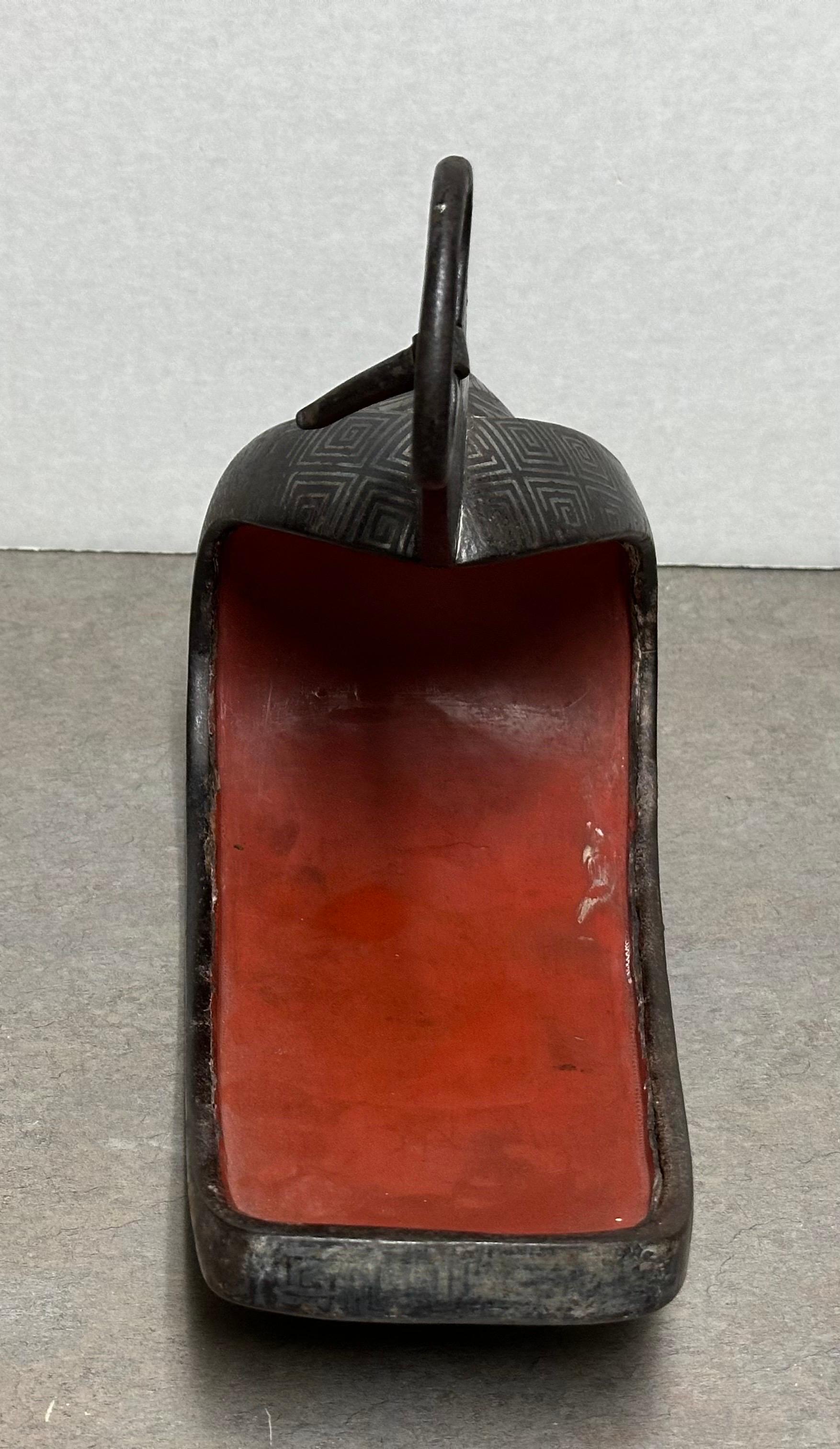 Rare Pair of Japanese Samurai Abumi (Stirrups) from the Edo Period For ...