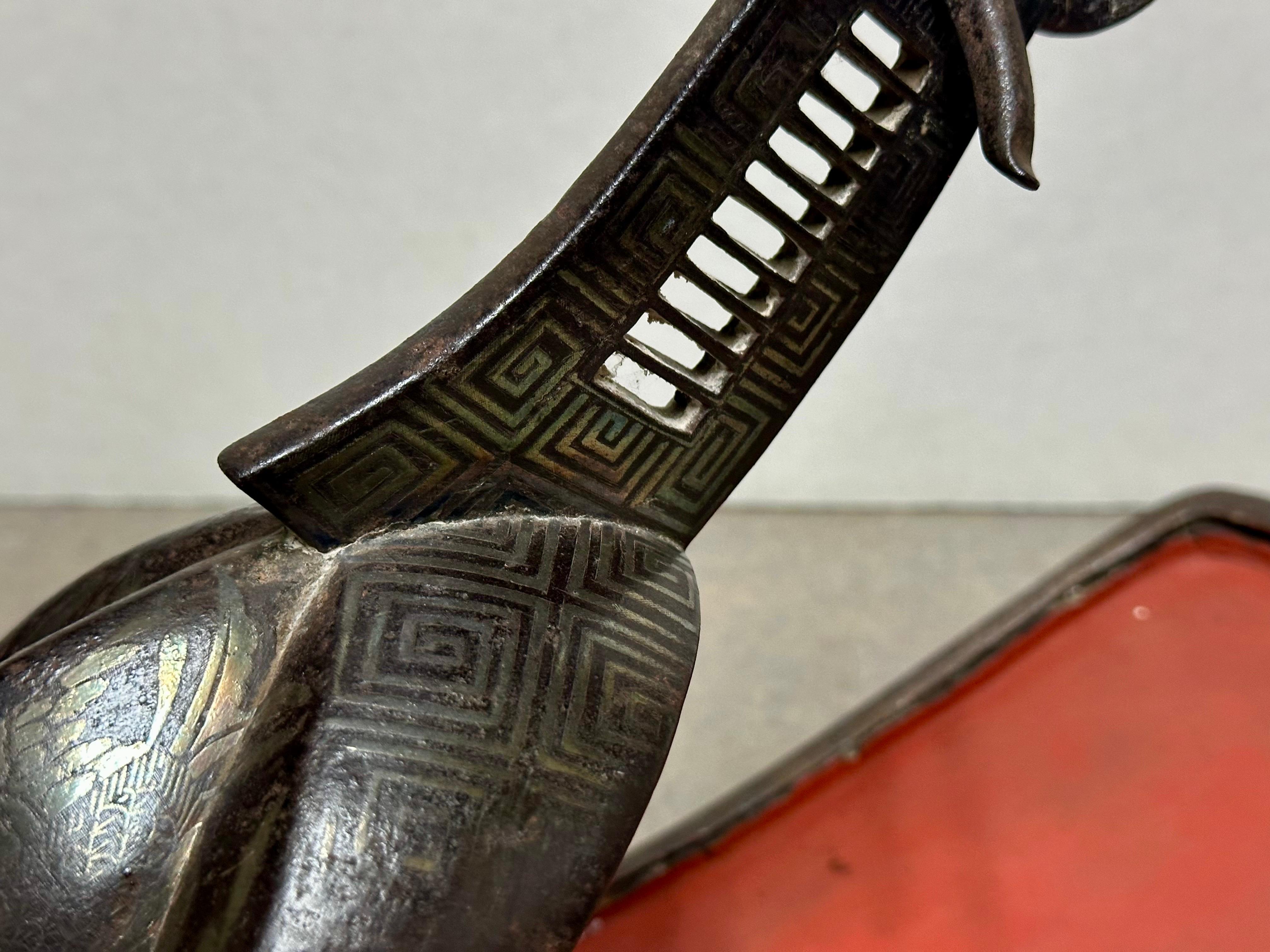 Rare Pair of Japanese Samurai Abumi (Stirrups) from the Edo Period For ...