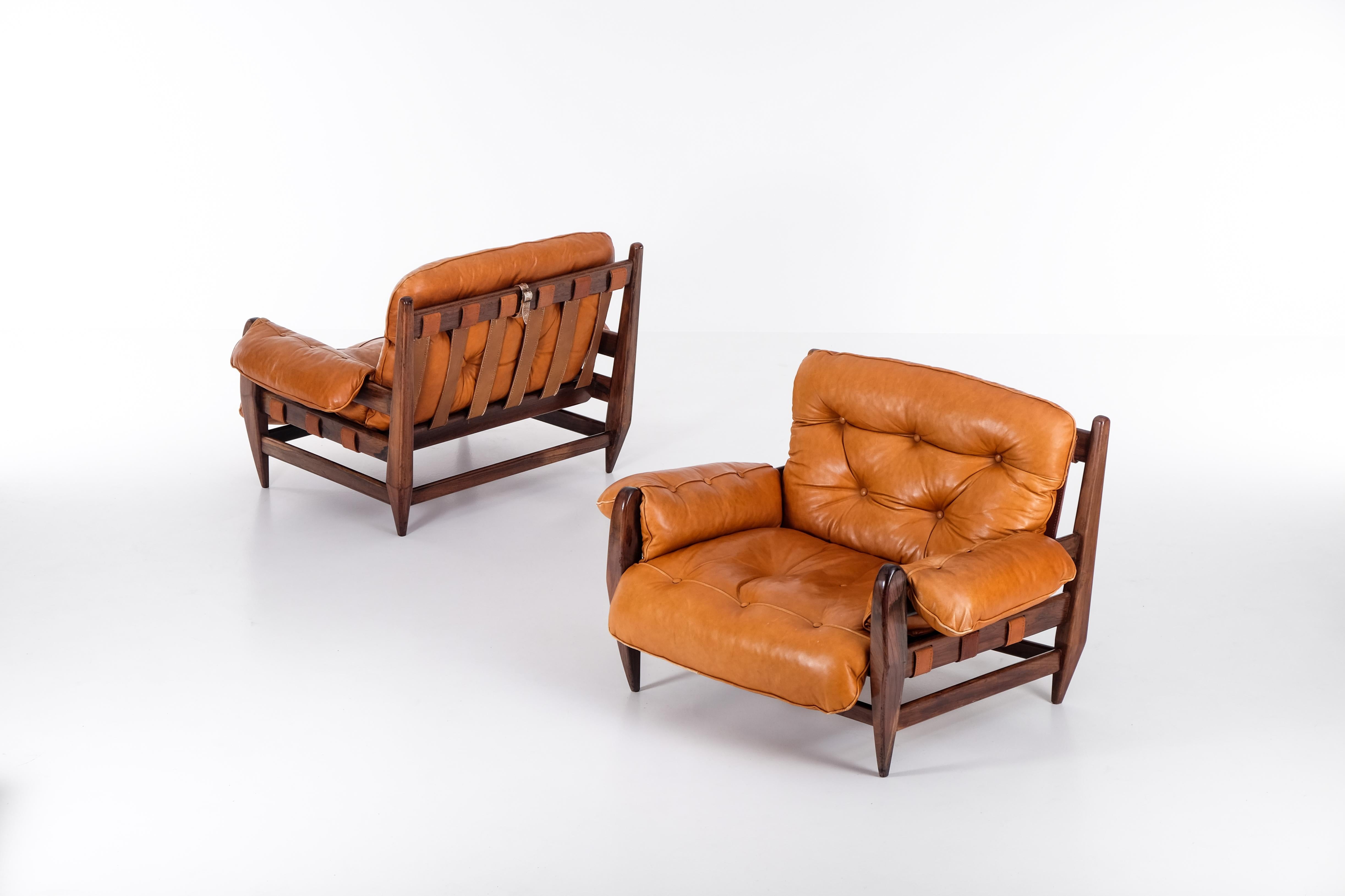 Mid-Century Modern Rare pair of Jean Gillon 