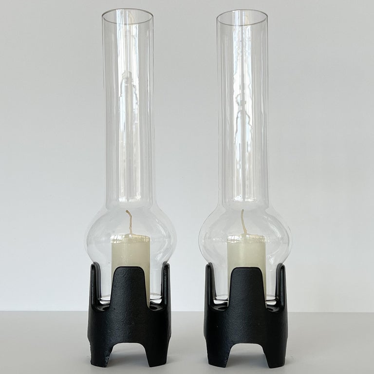 Rare Pair of Jens Quistgaard Matador Hurricanes for Dansk at 1stDibs