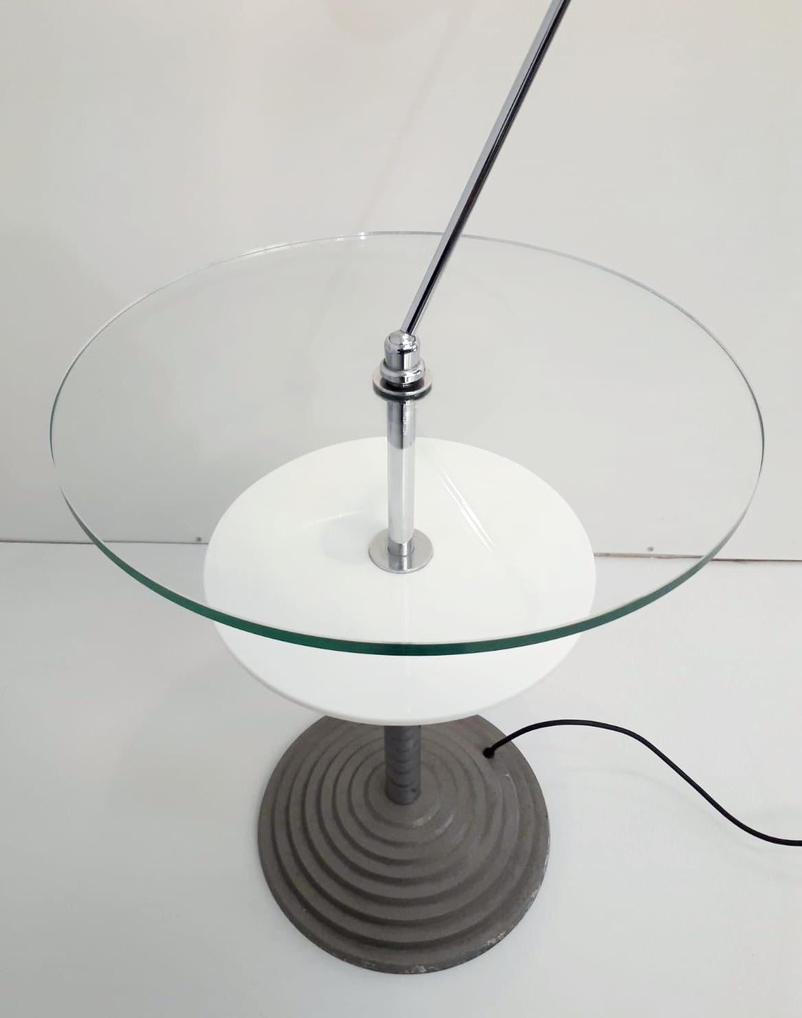 Rare Pair of Lamp Tables by Fontana Arte 1