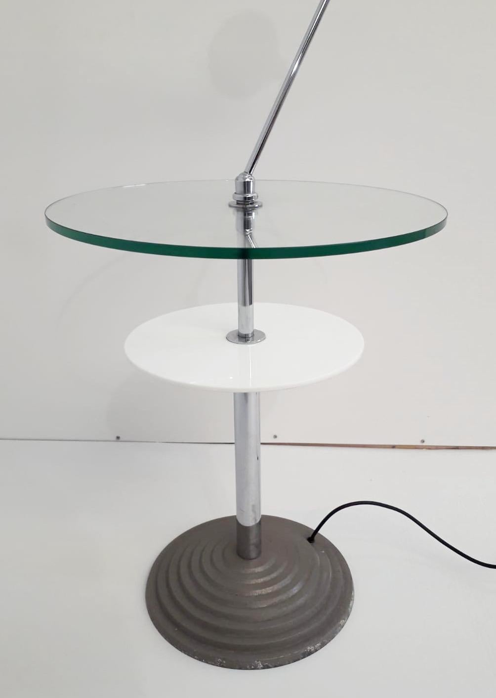 Paire de tables de lampe par Fontana Arte en vente 2