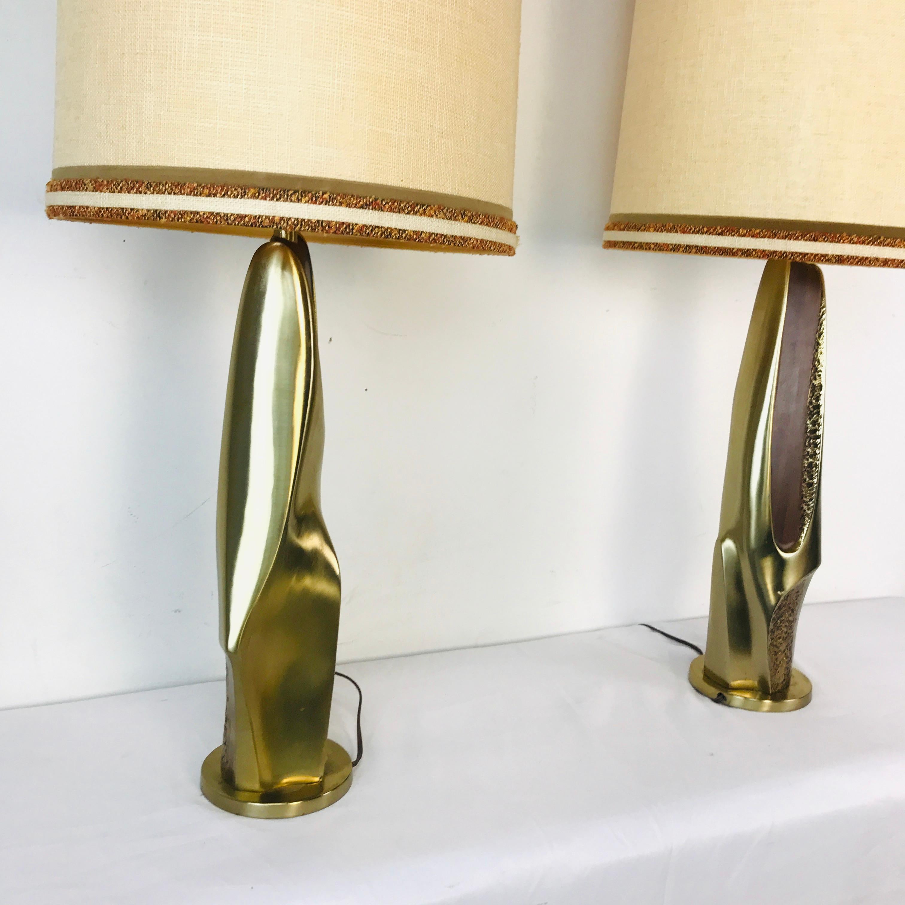 Rare Pair of Lamps by Laurel Lamp Company 3