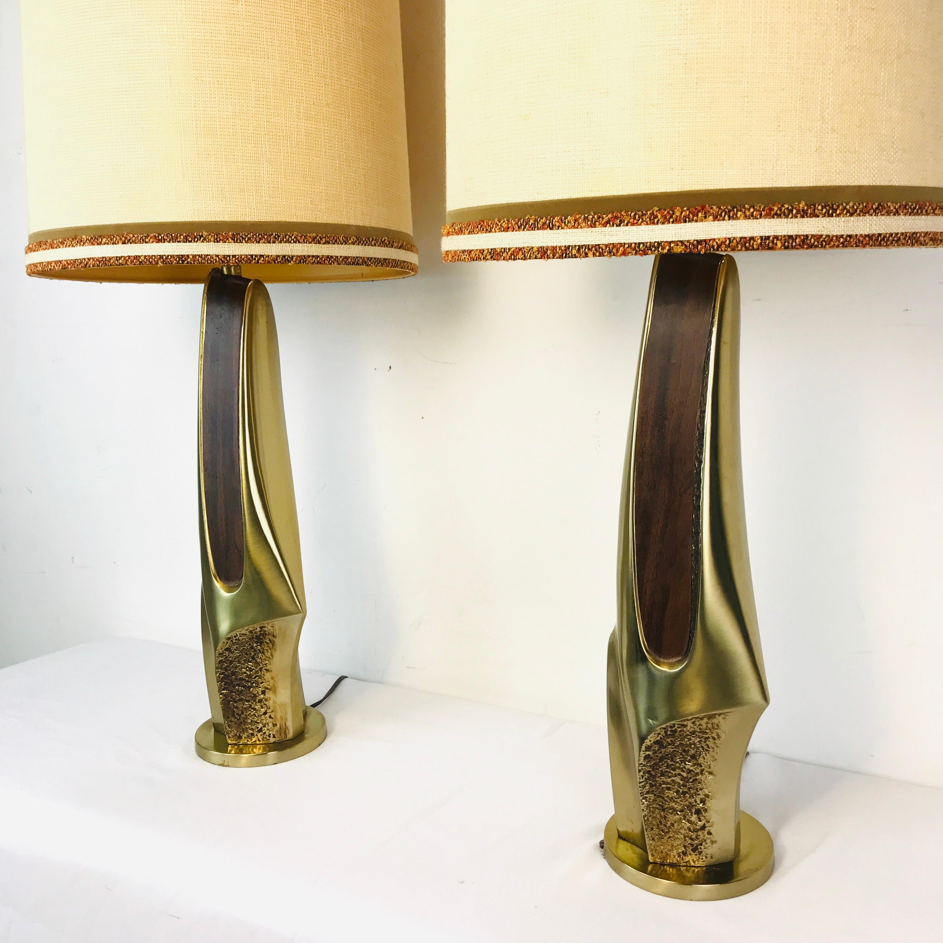 Rare Pair of Lamps by Laurel Lamp Company 1