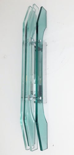 Rara coppia di grandi lampade smussate di Veca - 2 coppie disponibili