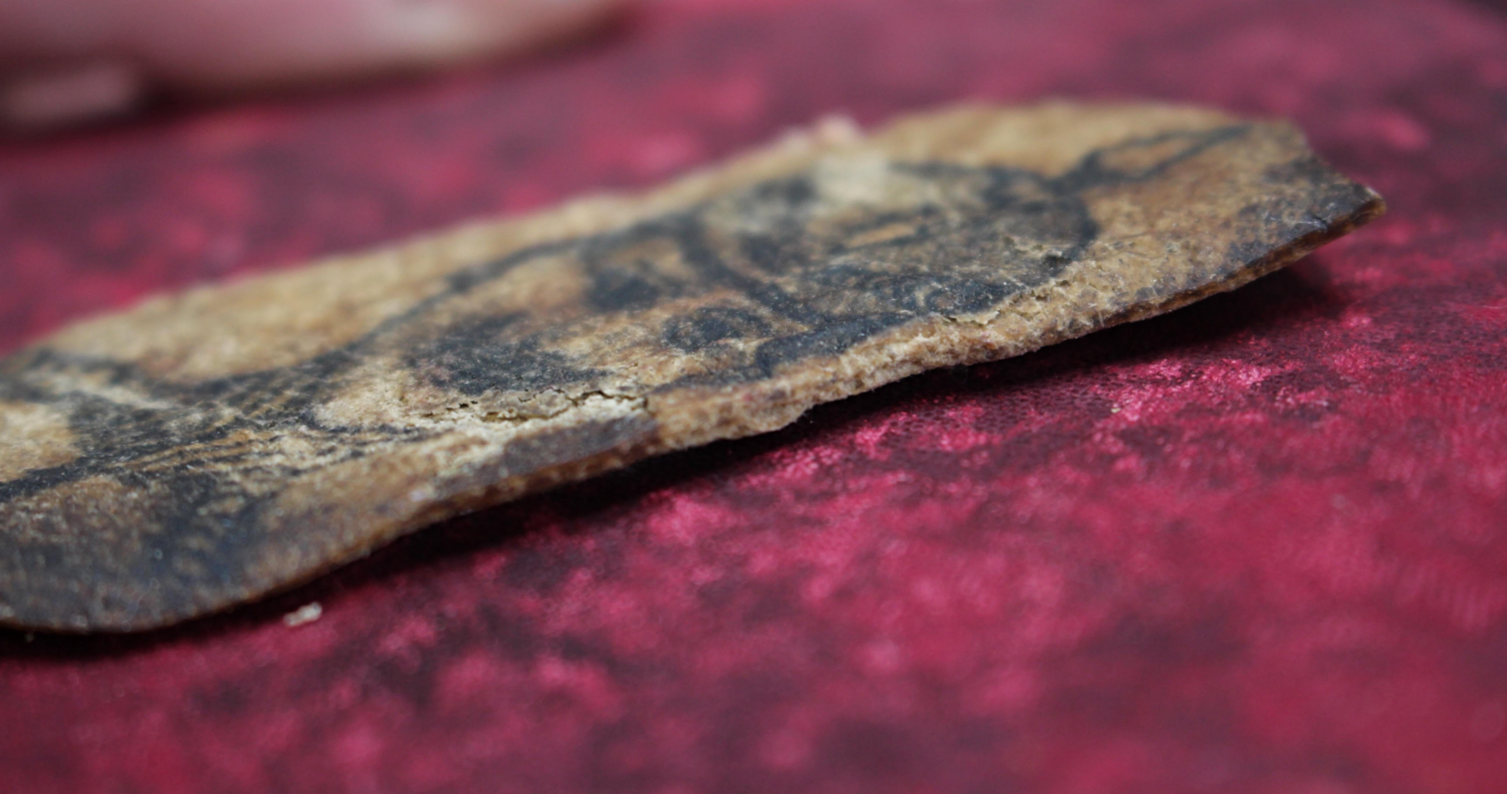 Rare paire de spécimens de tatouage de la fin du 19e siècle provenant d'un marin français Curiosité en vente 4