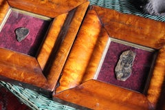 Rare Pair of Late 19th Century Tattoo Specimens From A French Sailor Curiosity