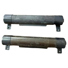 Rare Pair of Louis Poulsen Bedside / Wall Lamps Brunished Metal, Denmark, 1930s