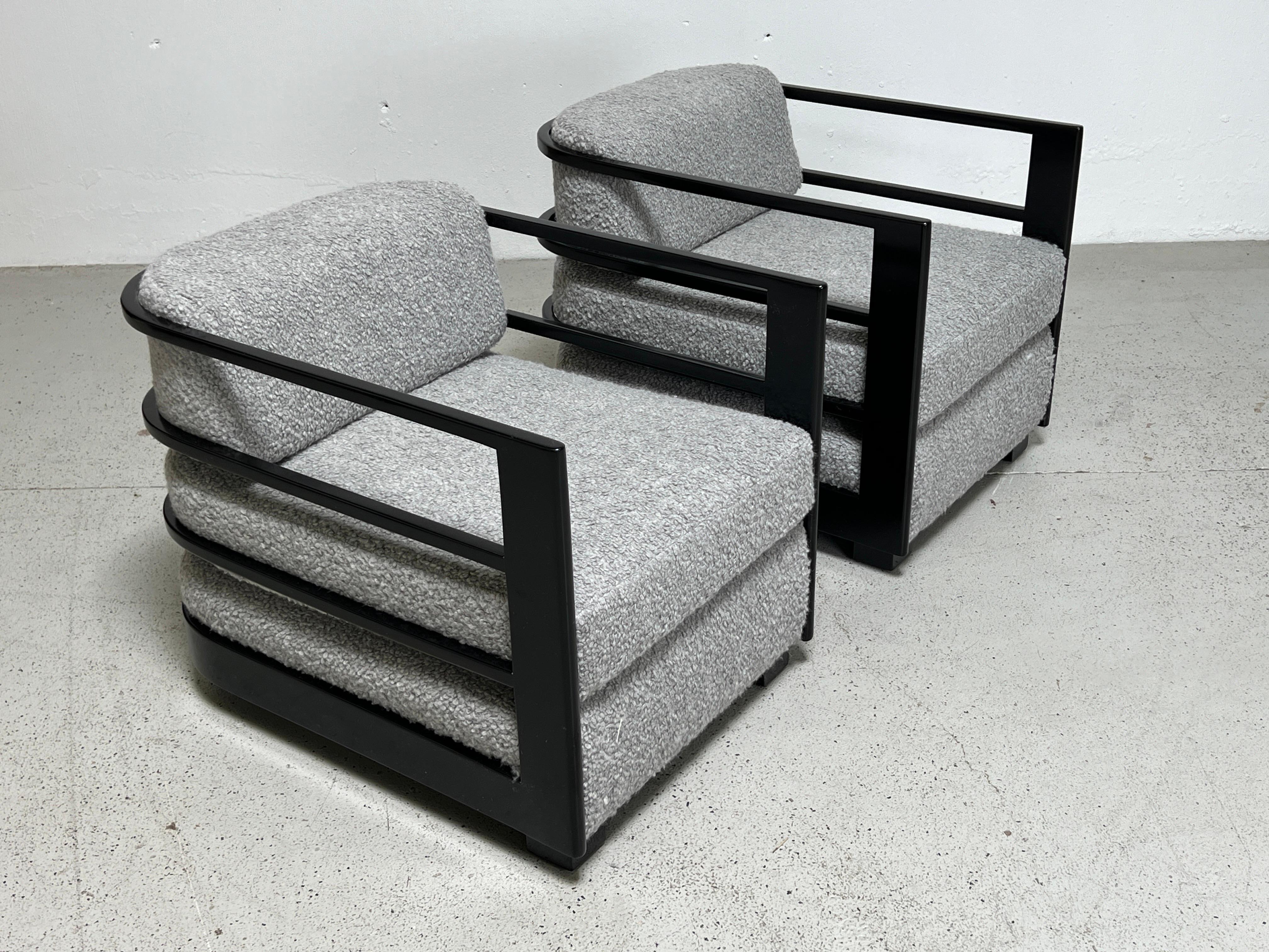 Rare Pair of Lounge Chairs by Gilbert Rohde for Herman Miller in 1934. 8