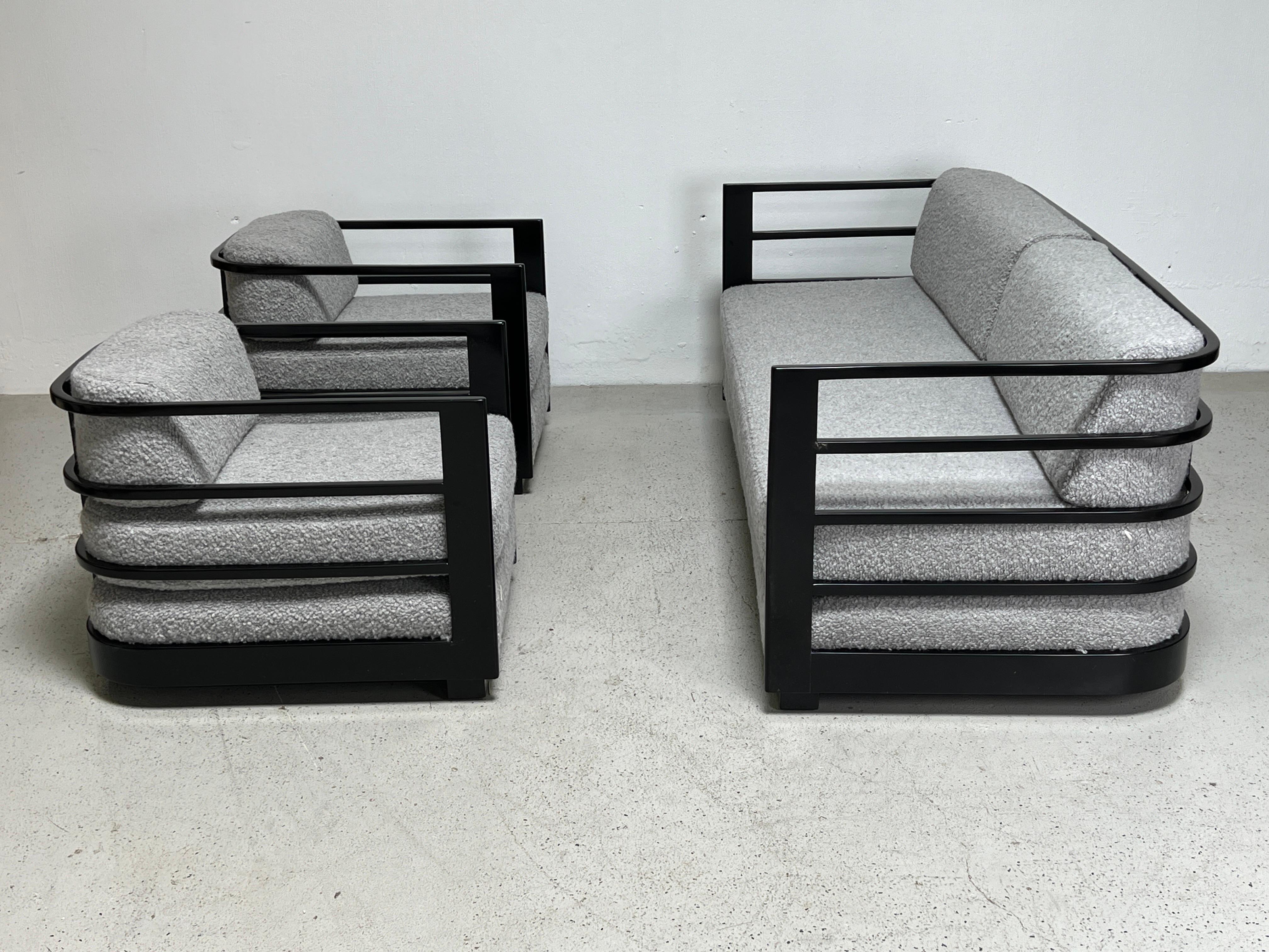 Rare Pair of Lounge Chairs by Gilbert Rohde for Herman Miller in 1934. 13