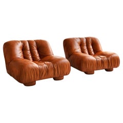 Rare paire de chaises longues par Giuseppe Rossi di Albizzate , Italie - années 1970