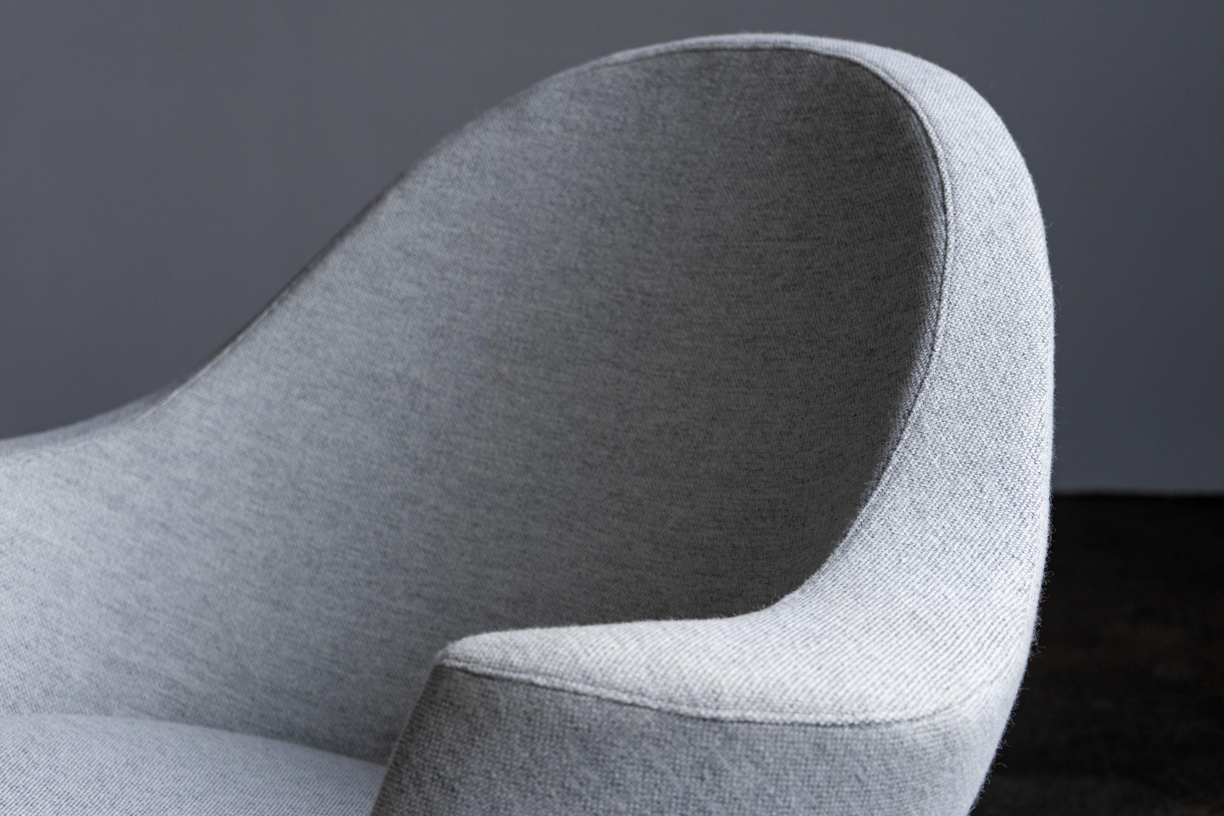 20ième siècle Paire de fauteuils de salon rares par Ib Kofod Larsen pour Fritz Hansen, 1959 en vente