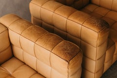 Rare Pair of Lounge Chairs by Josef Hoffman, Model Kubus, circa 1960