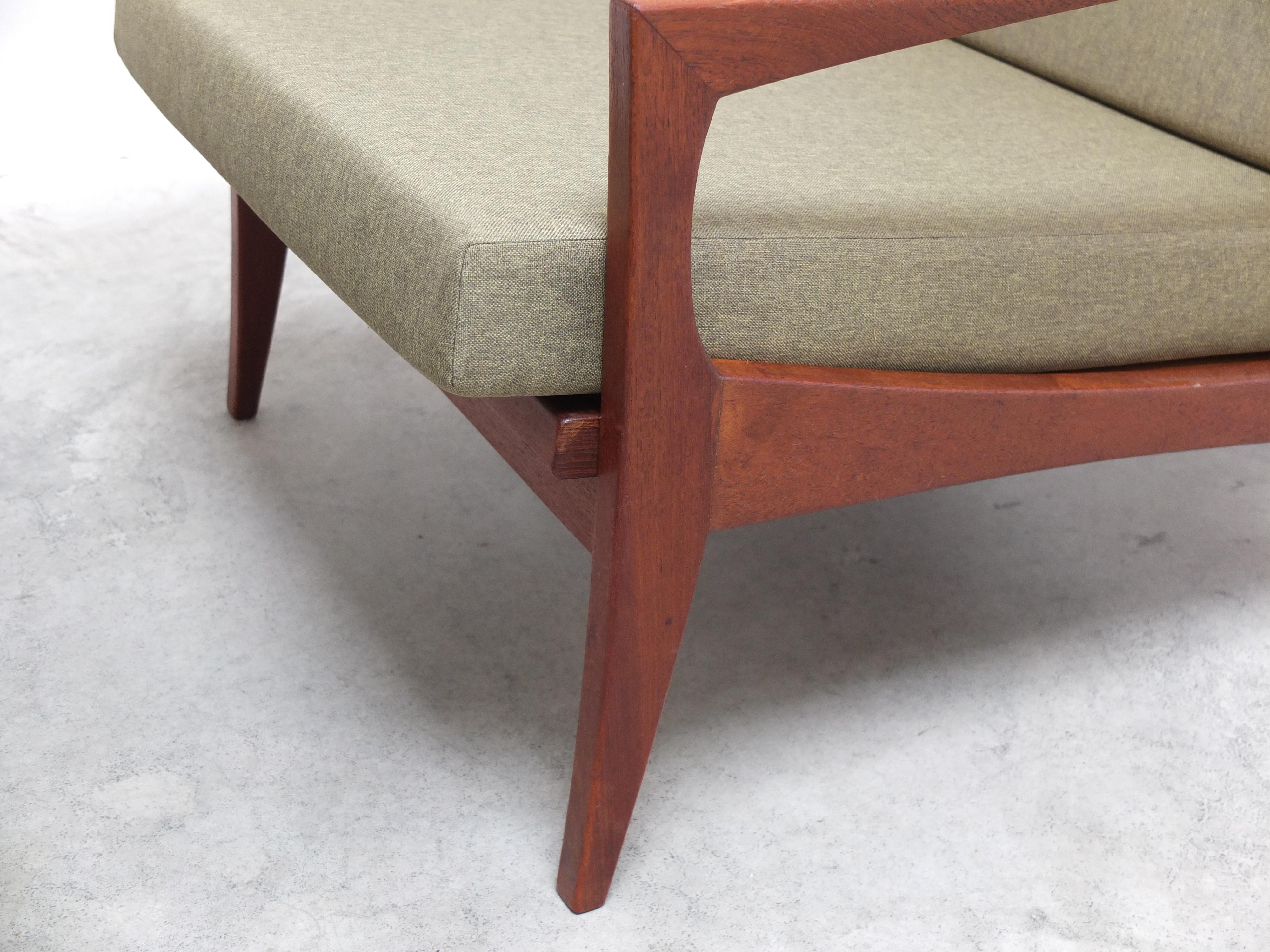 Rare paire de chaises longues de Knoll Antimott, années 1950 6