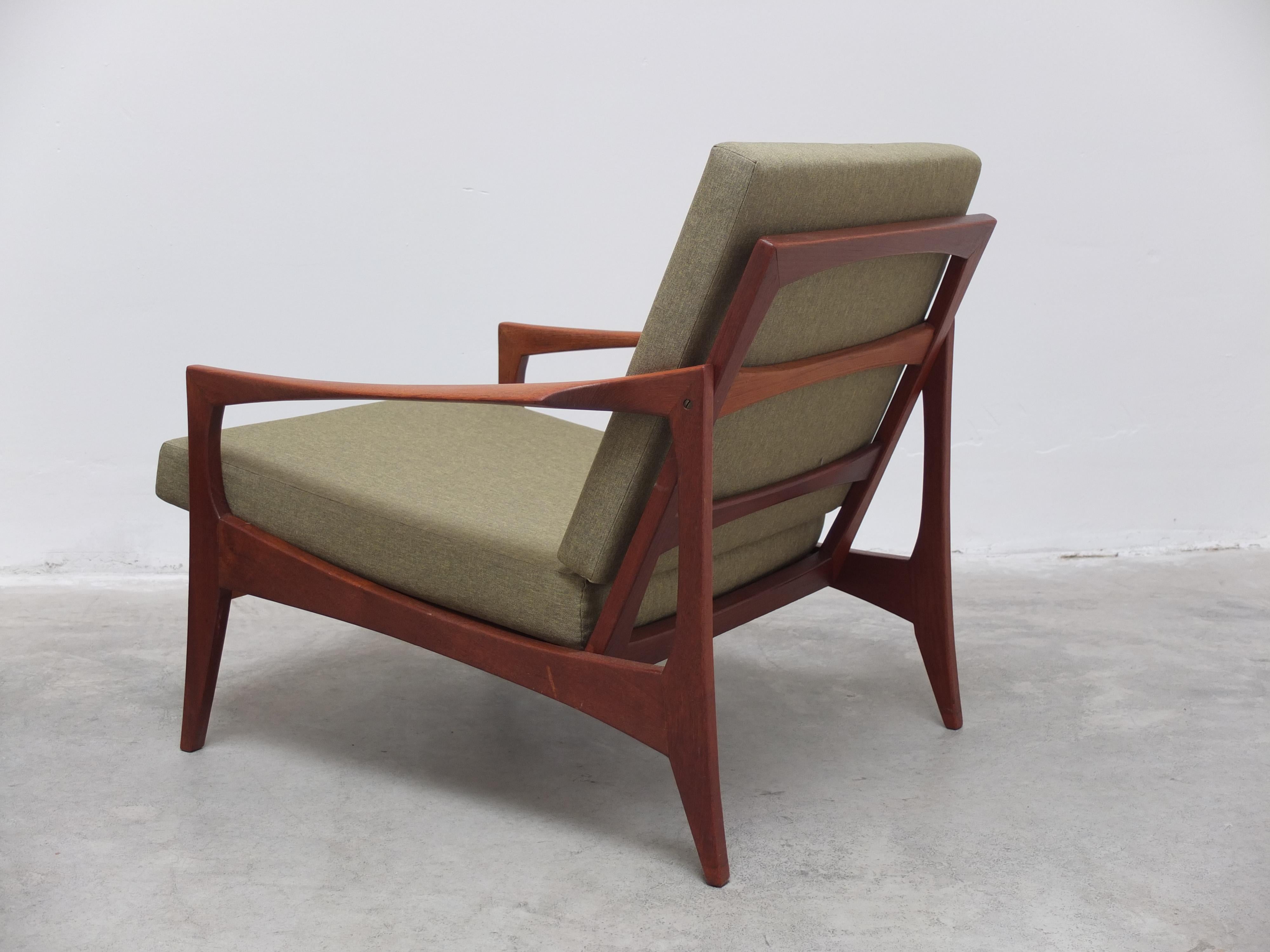 Rare paire de chaises longues de Knoll Antimott, années 1950 8